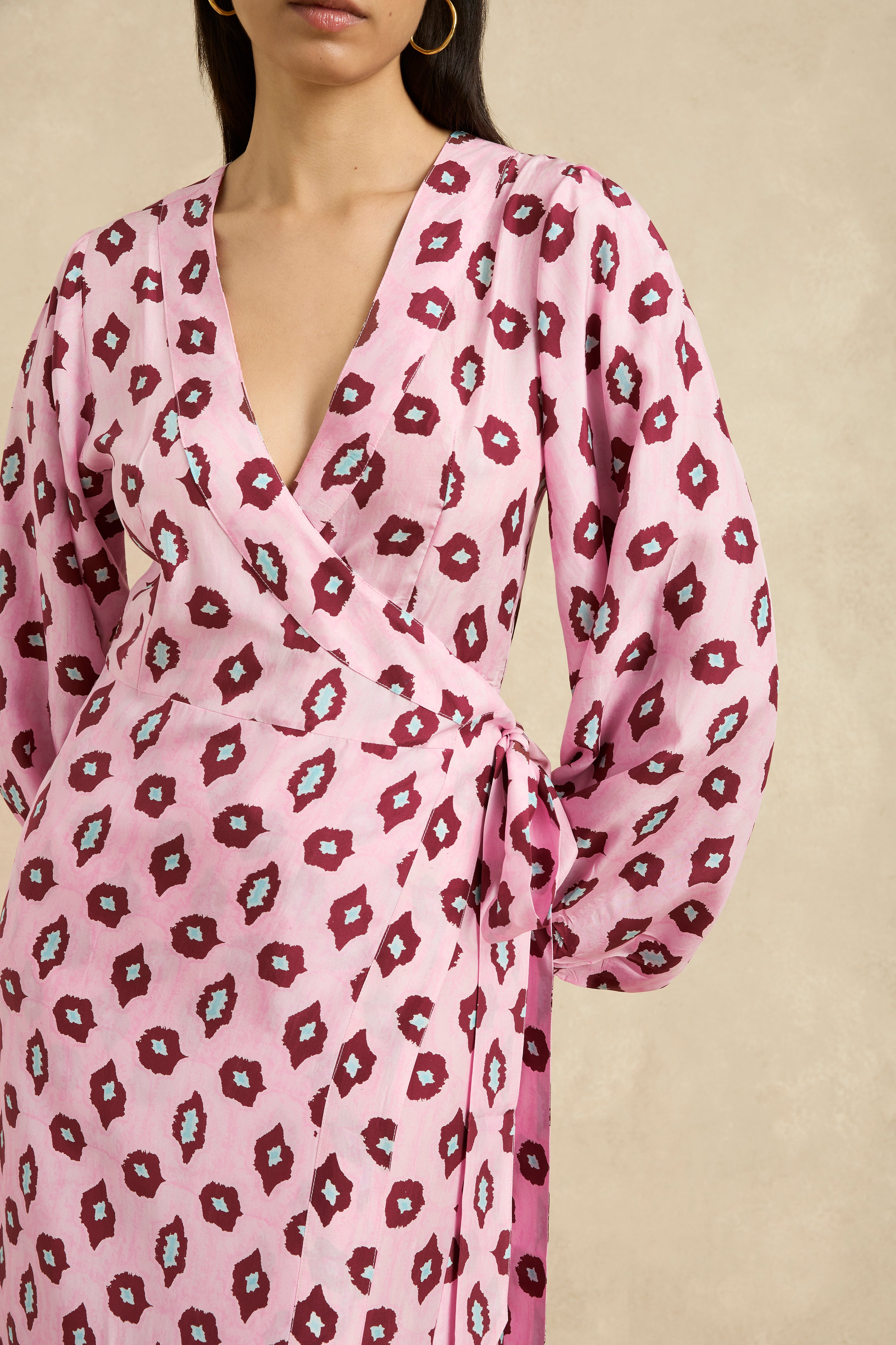 Luna Dress - Ripple Lotus