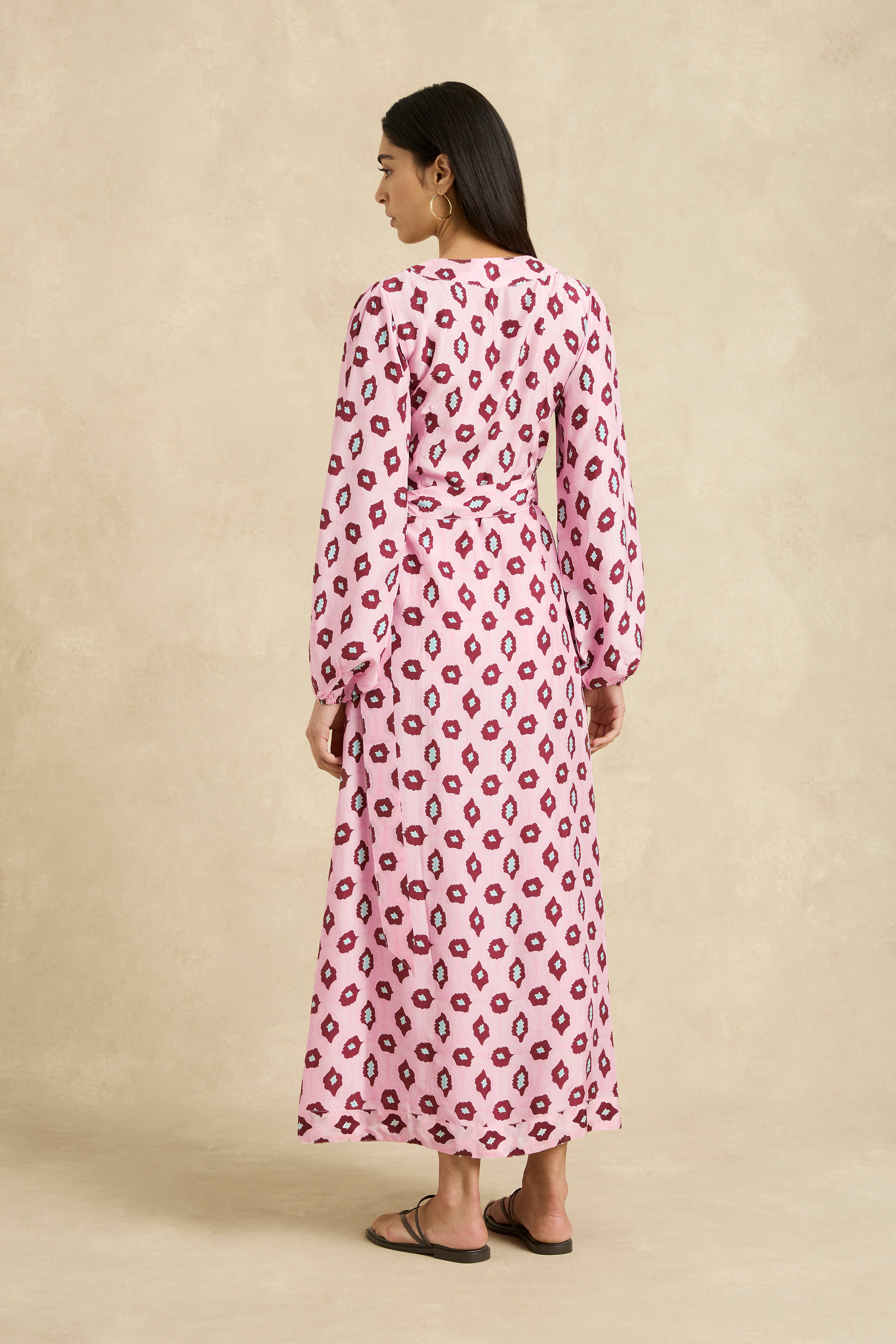 Luna Dress - Ripple Lotus