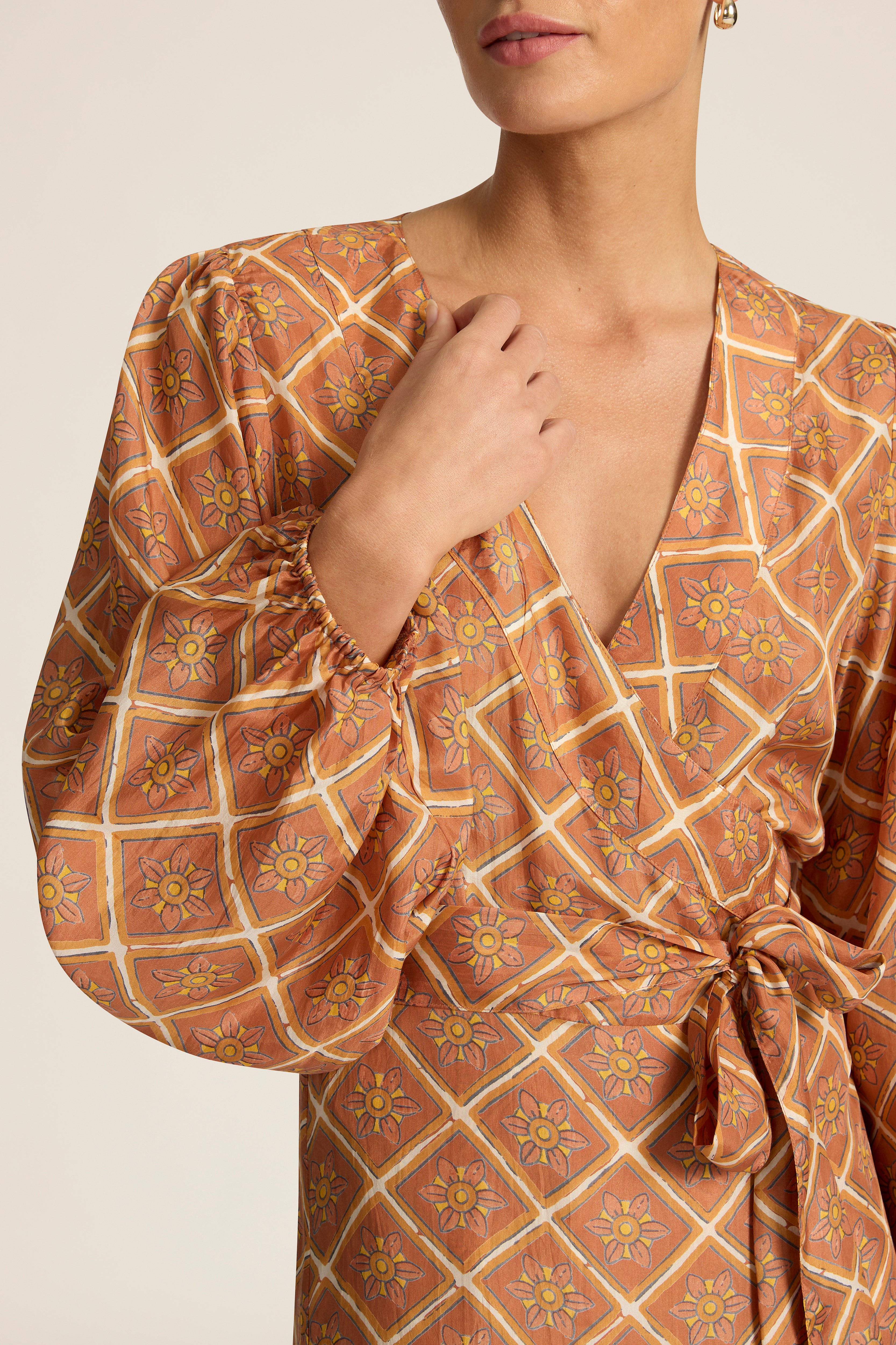 Luna Maxi Dress - Talavera Sandstone