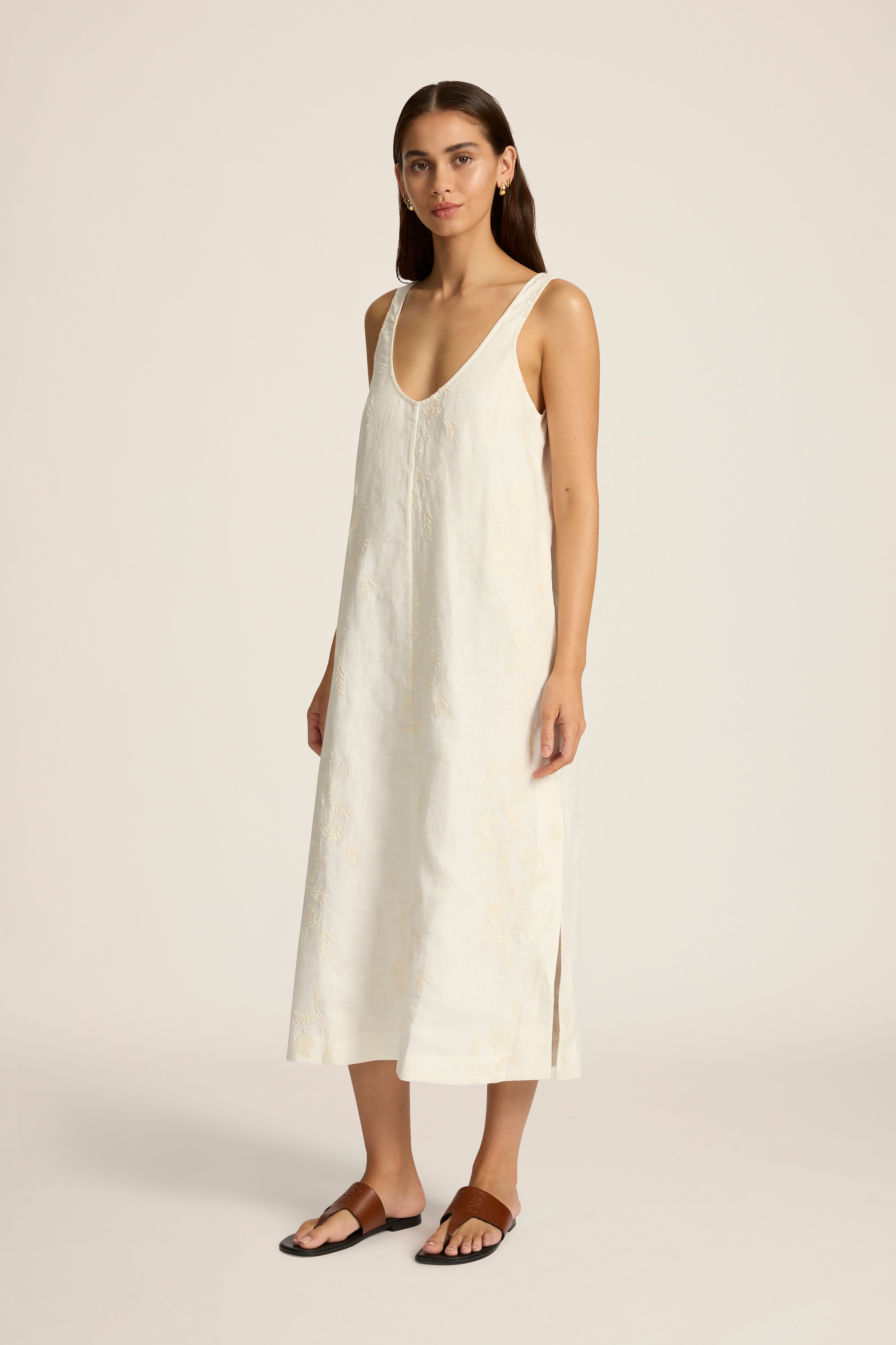 Maria Midi Dress - Verano Jasmin