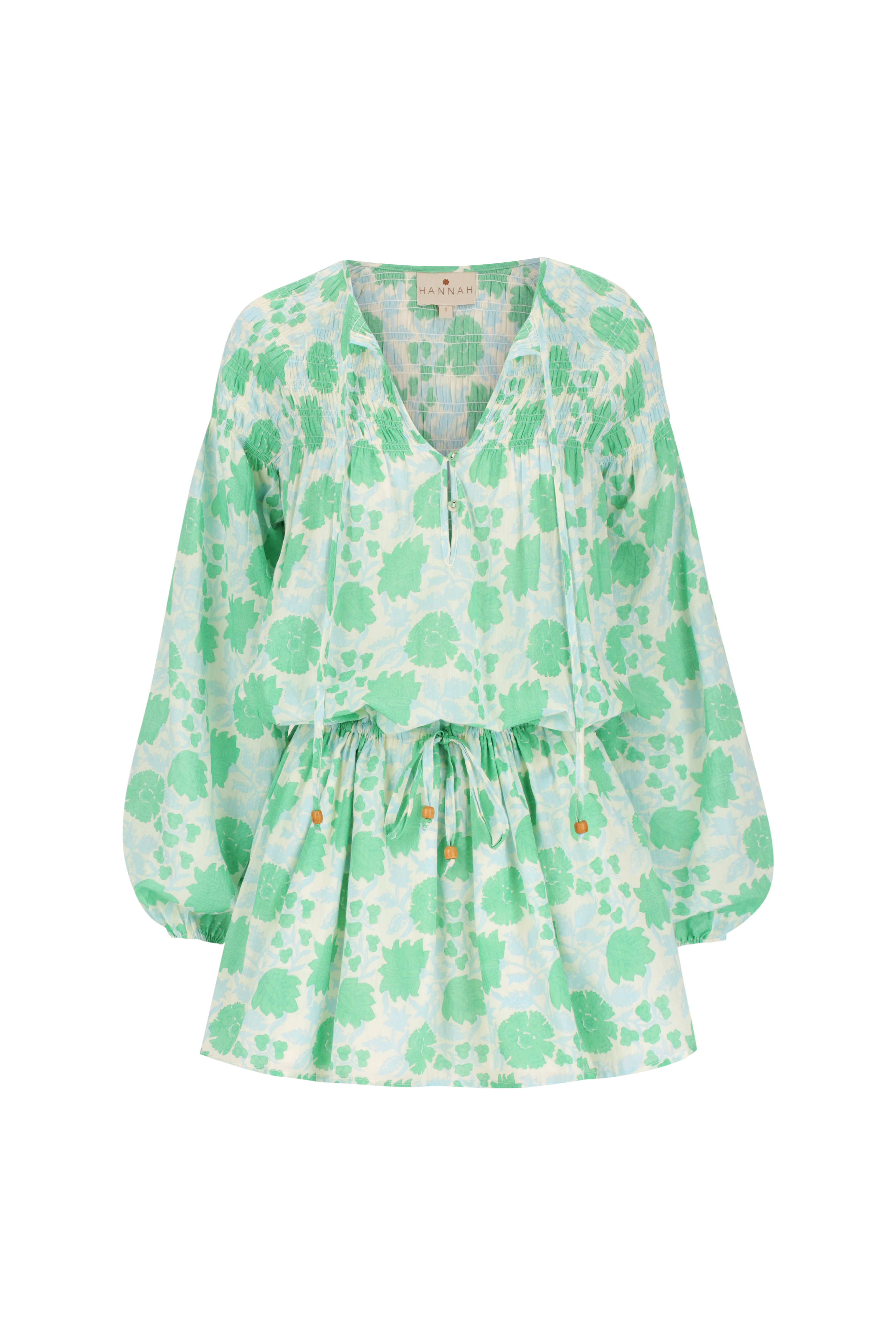 Maya Mini Dress - Albenya Mint