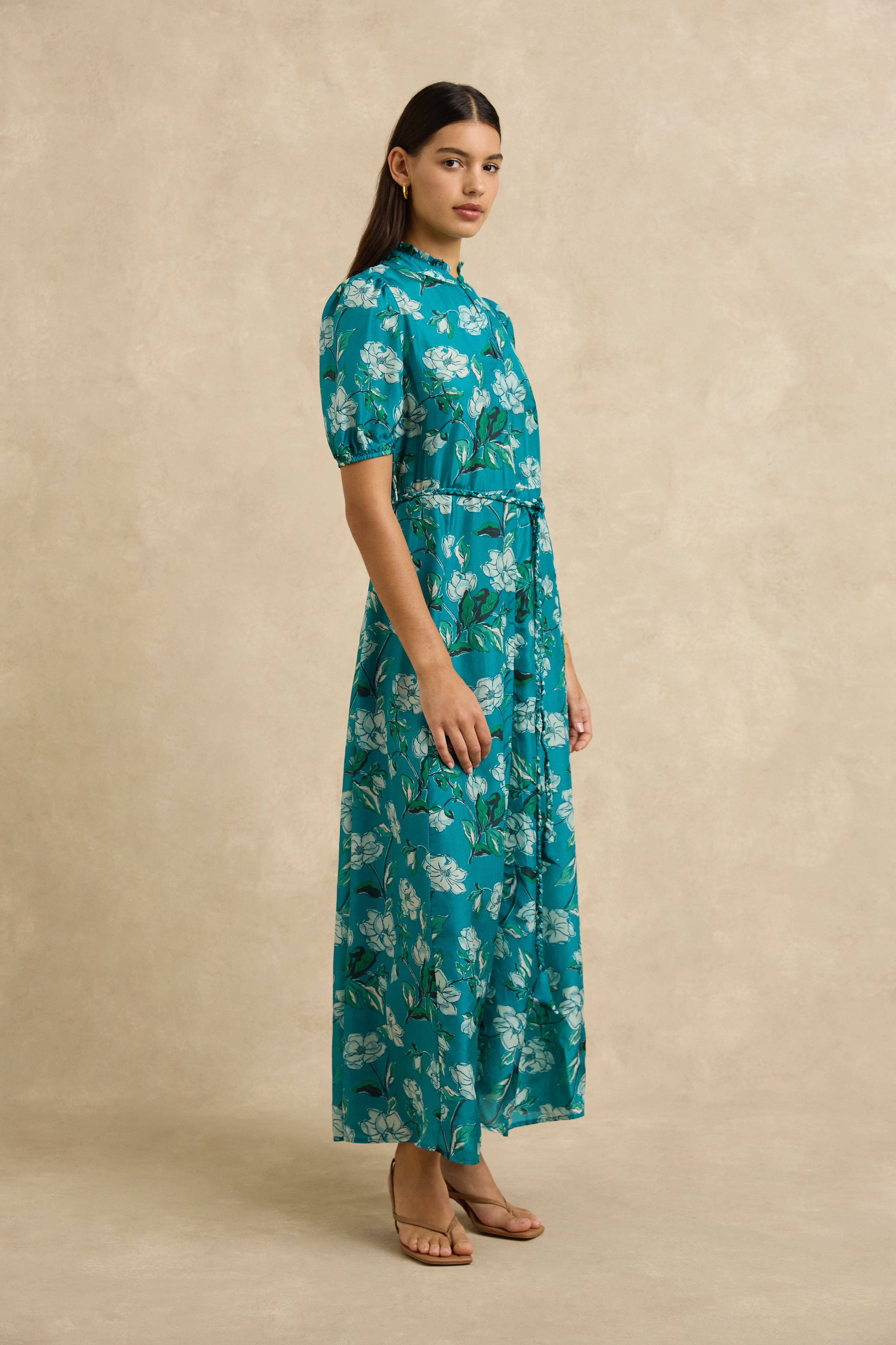 Oceanus Dress - Magnolia Blue