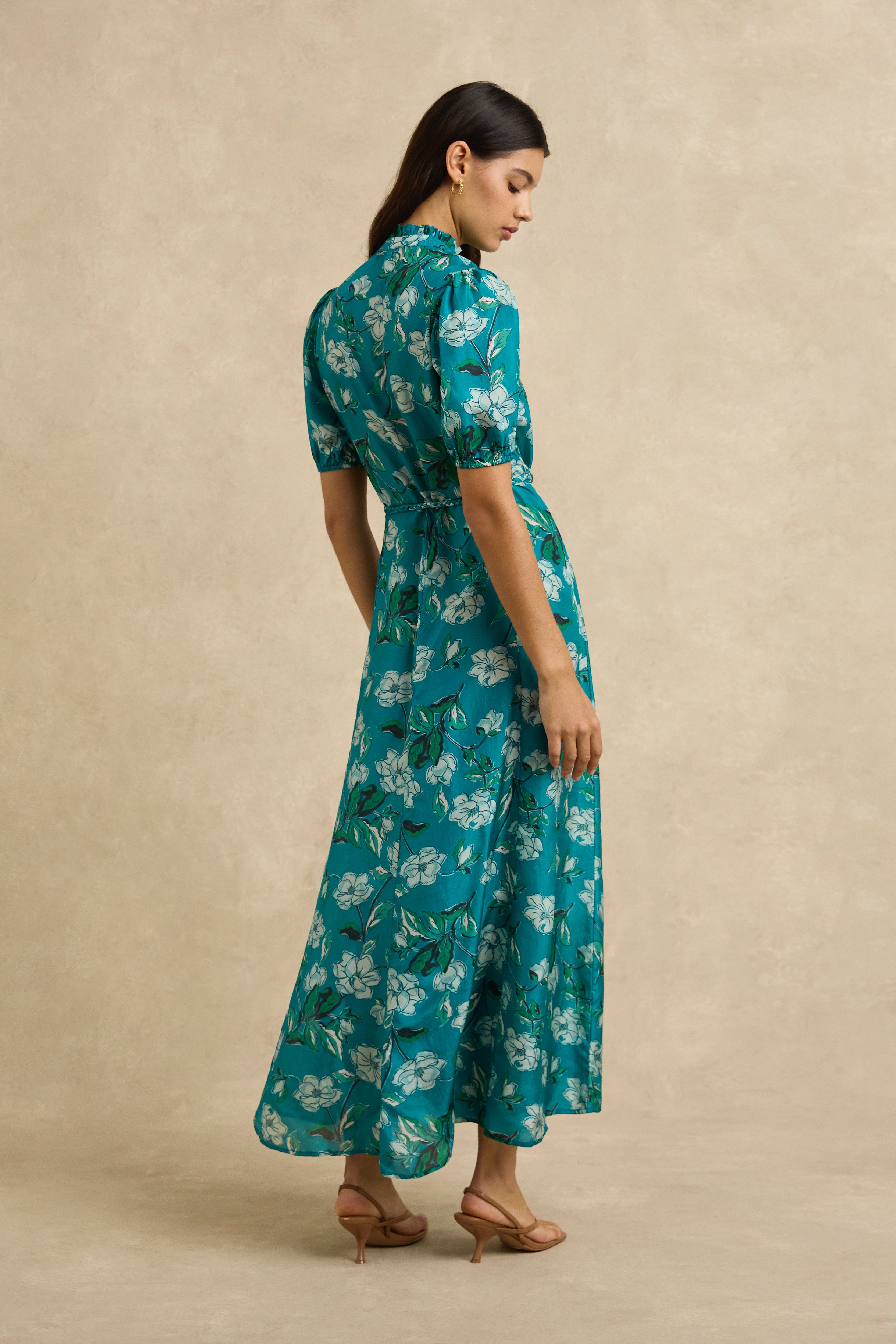 Oceanus Dress - Magnolia Blue