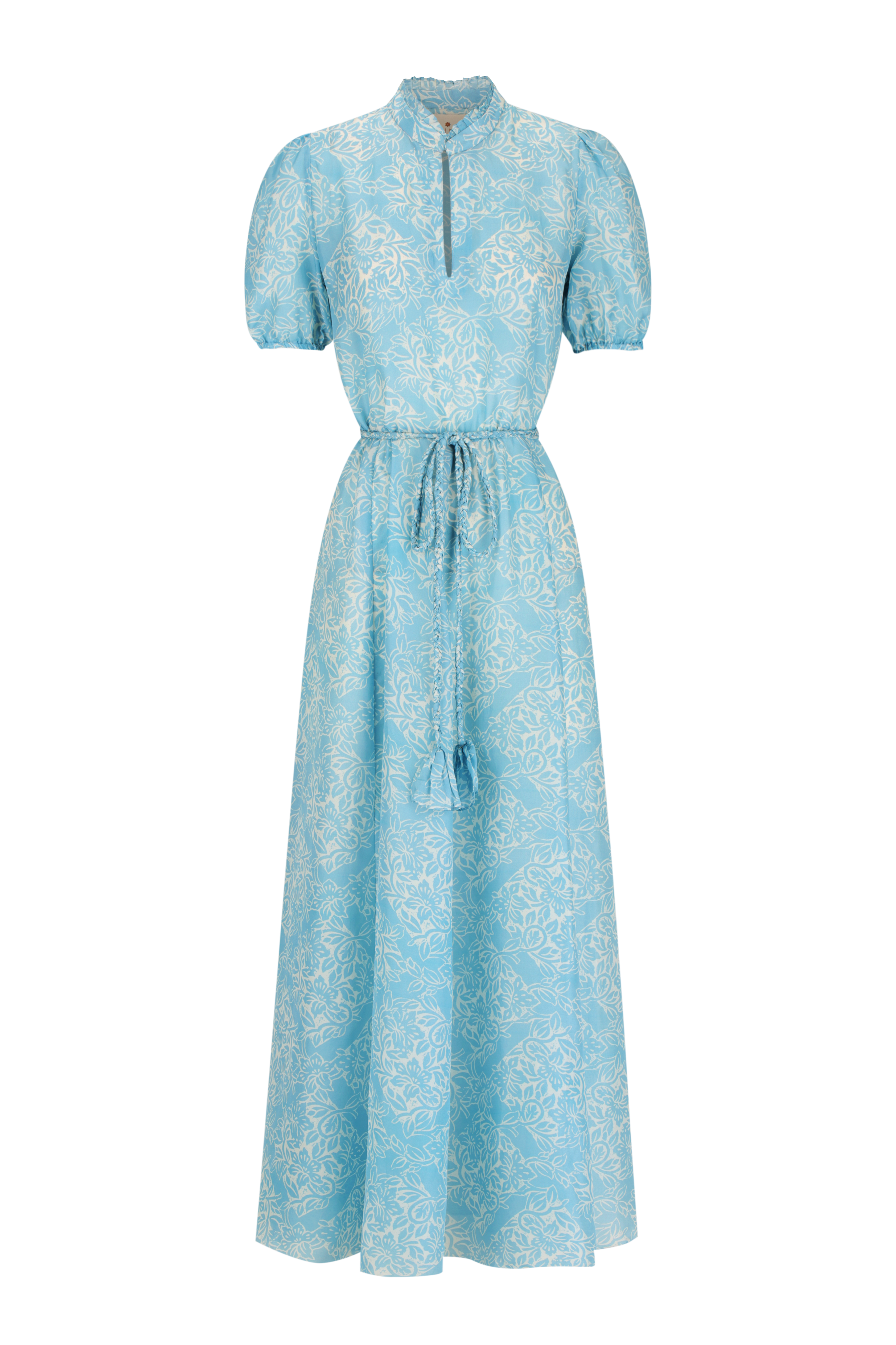 Oceanus Maxi Dress - Lantana Aquamarine