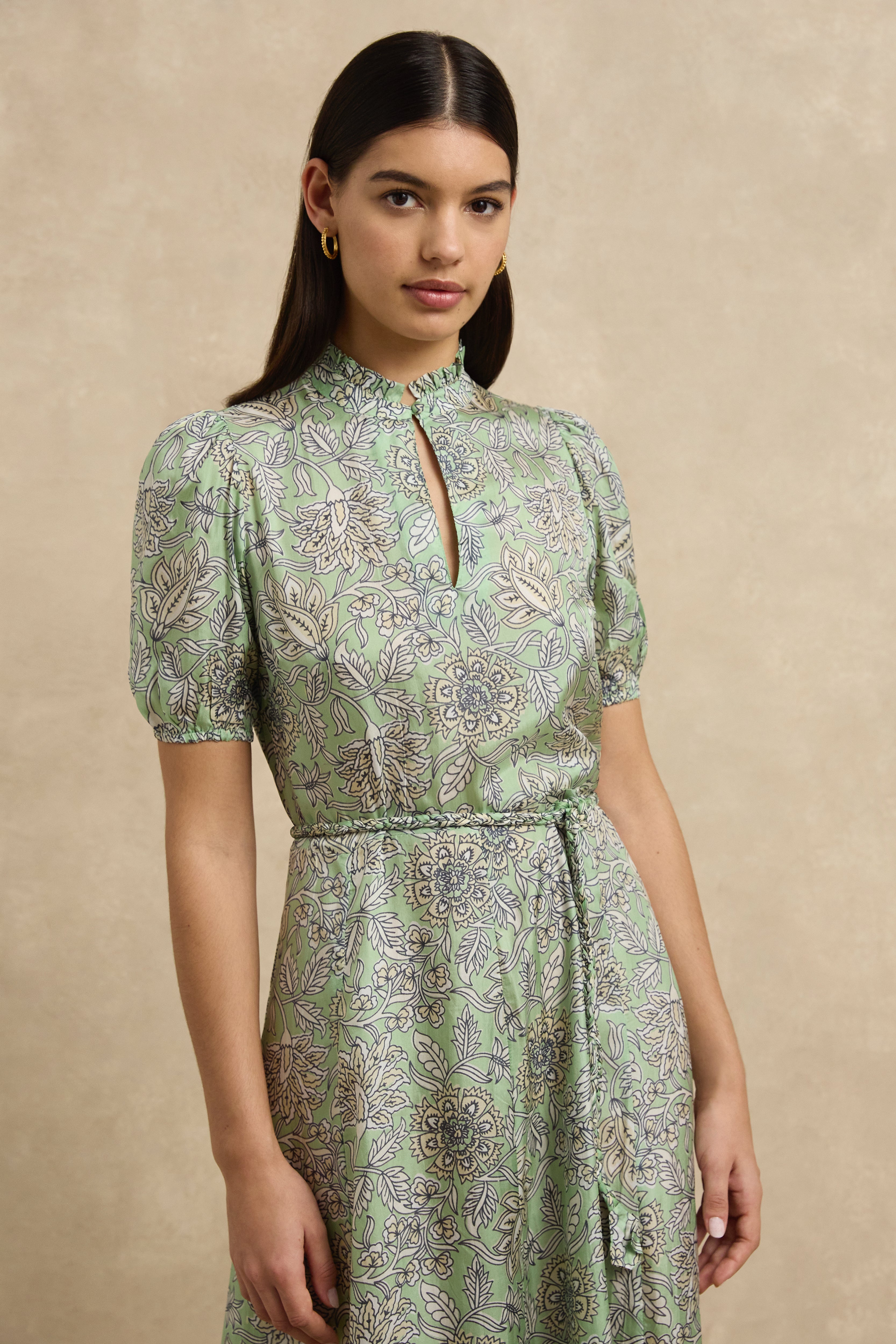 Oceanus Dress - Heritage Sage