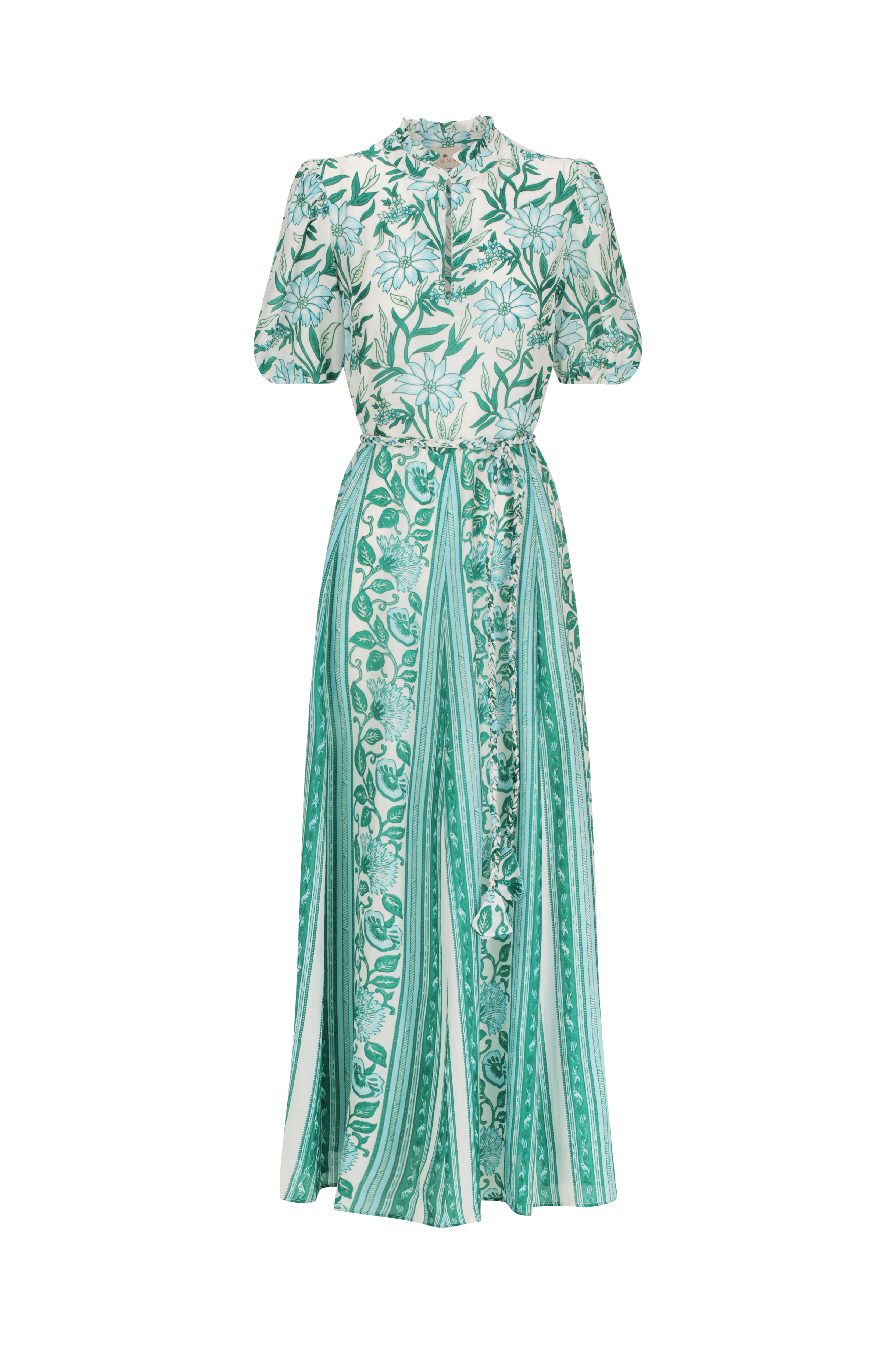 Oceanus Dress - Spring Daisy Light Blue