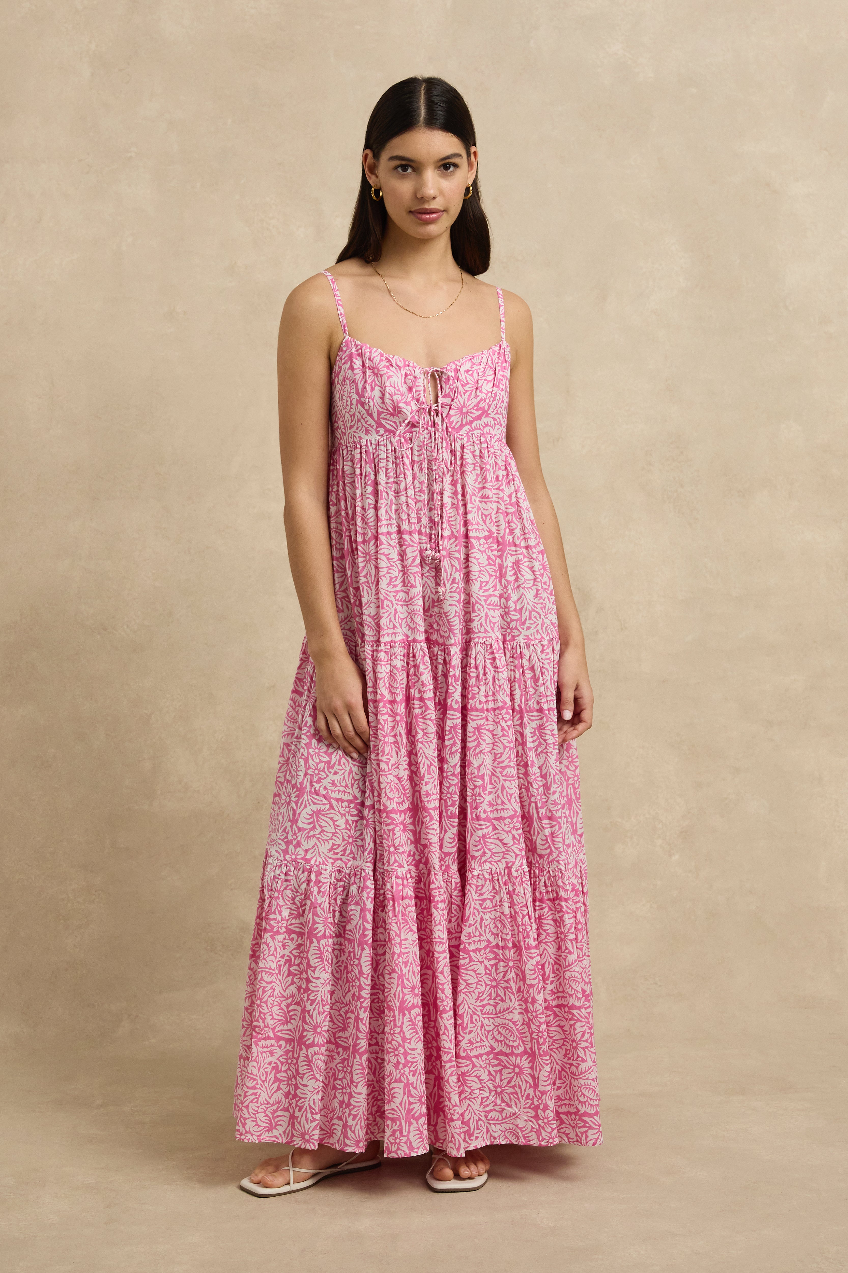Odessa Dress - Paradise Hibiscus