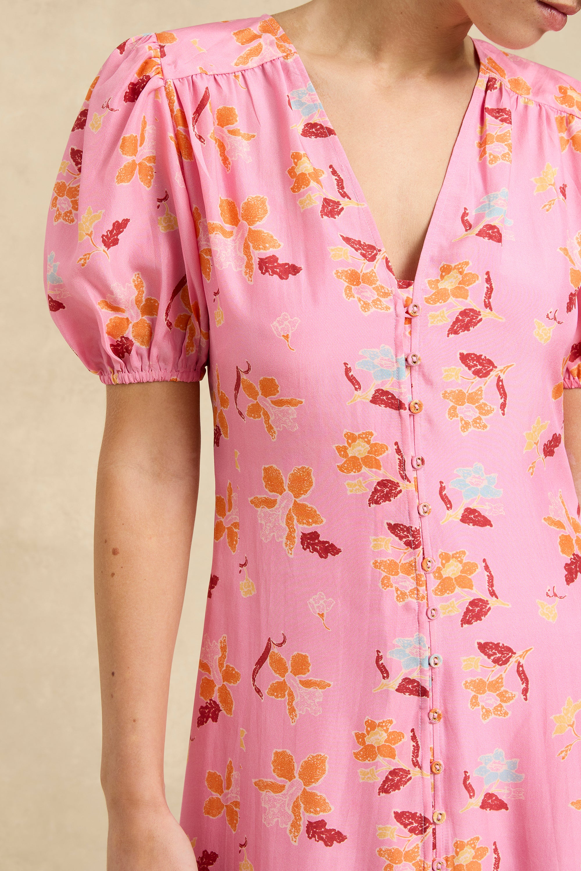 Olivia Dress - Orchid Petite Musk