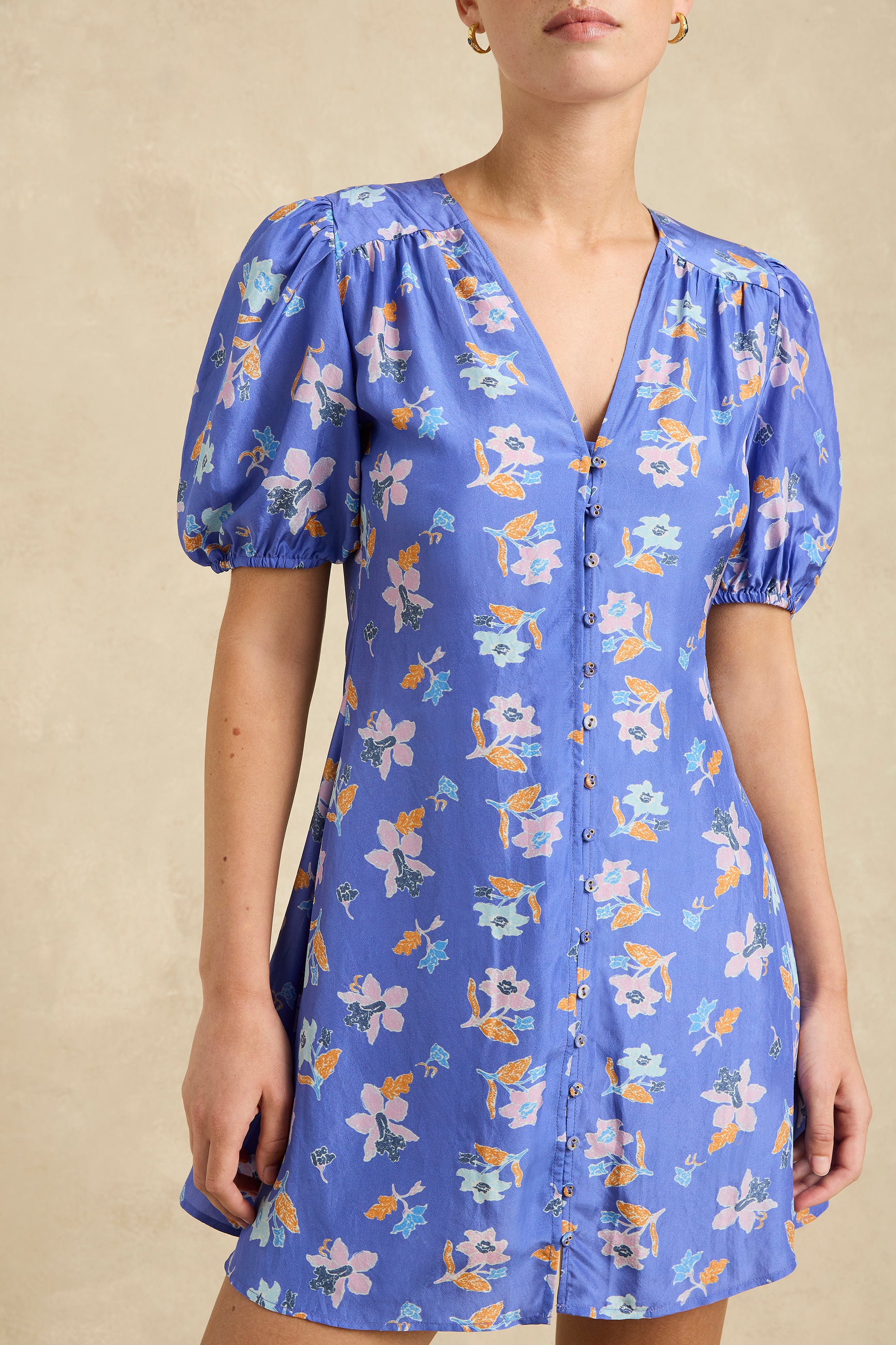 Paige Dress - Orchid Petite Cobalt