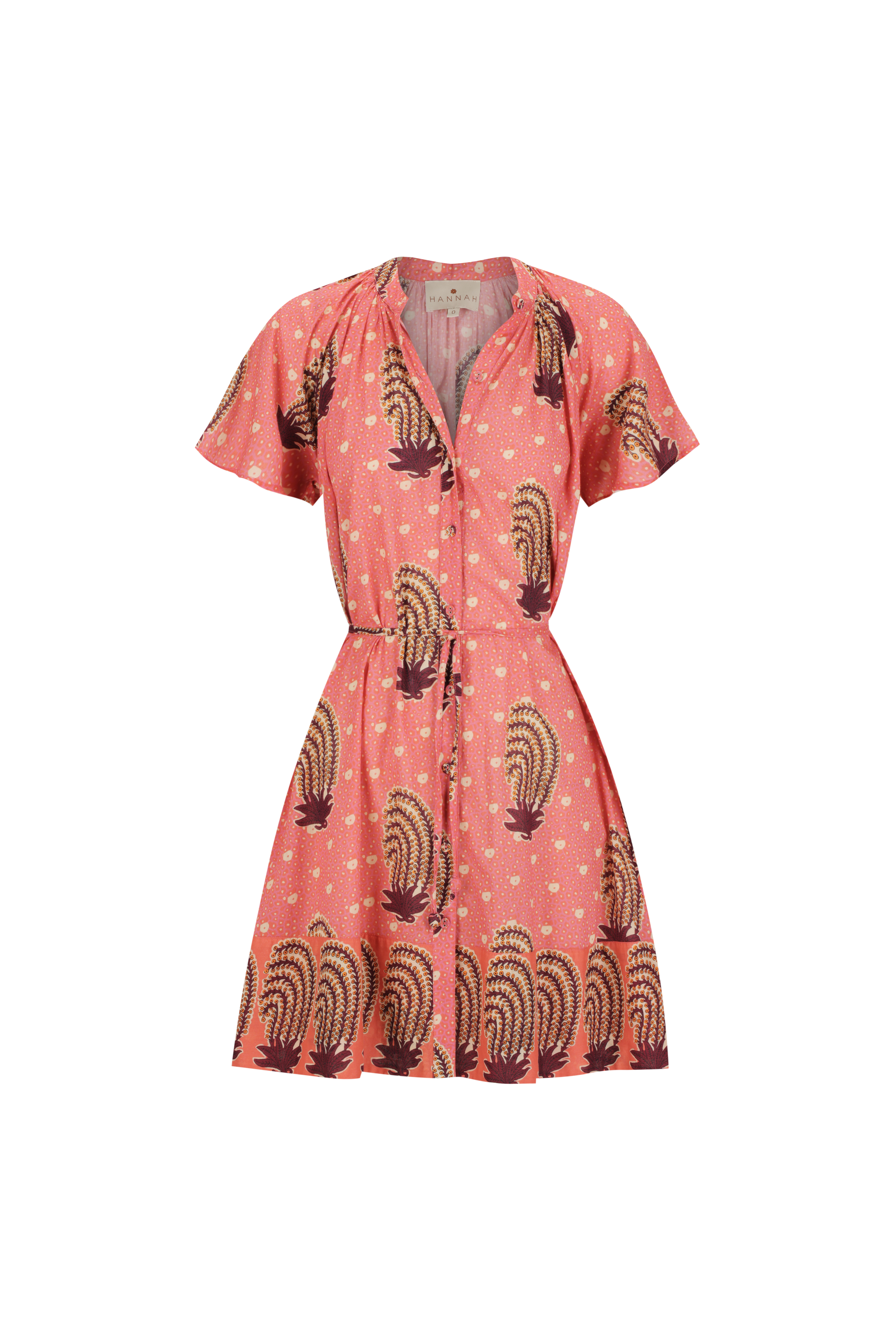 Sally Dress - Tide Hibiscus