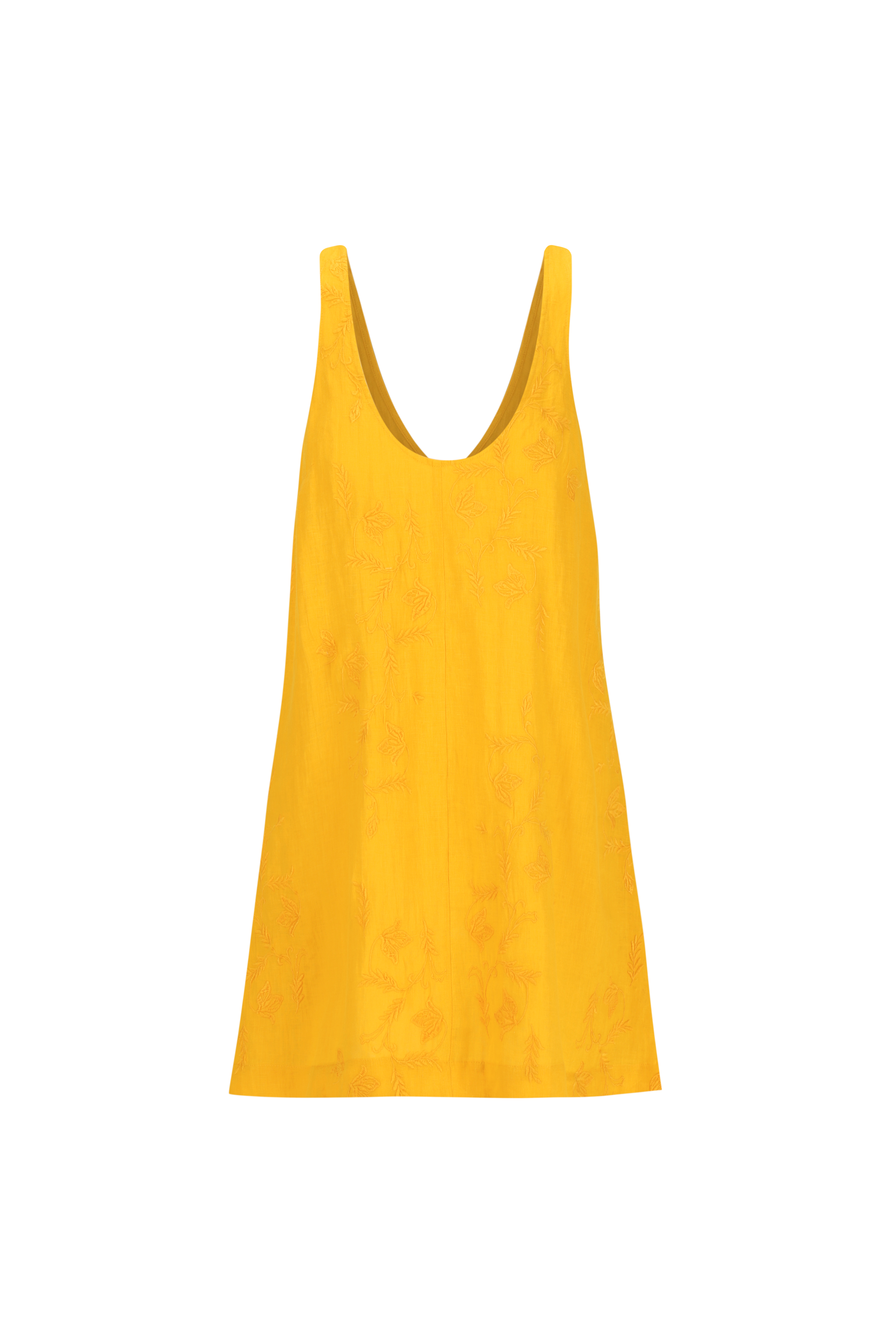 Sara Mini Dress - Verano Marigold