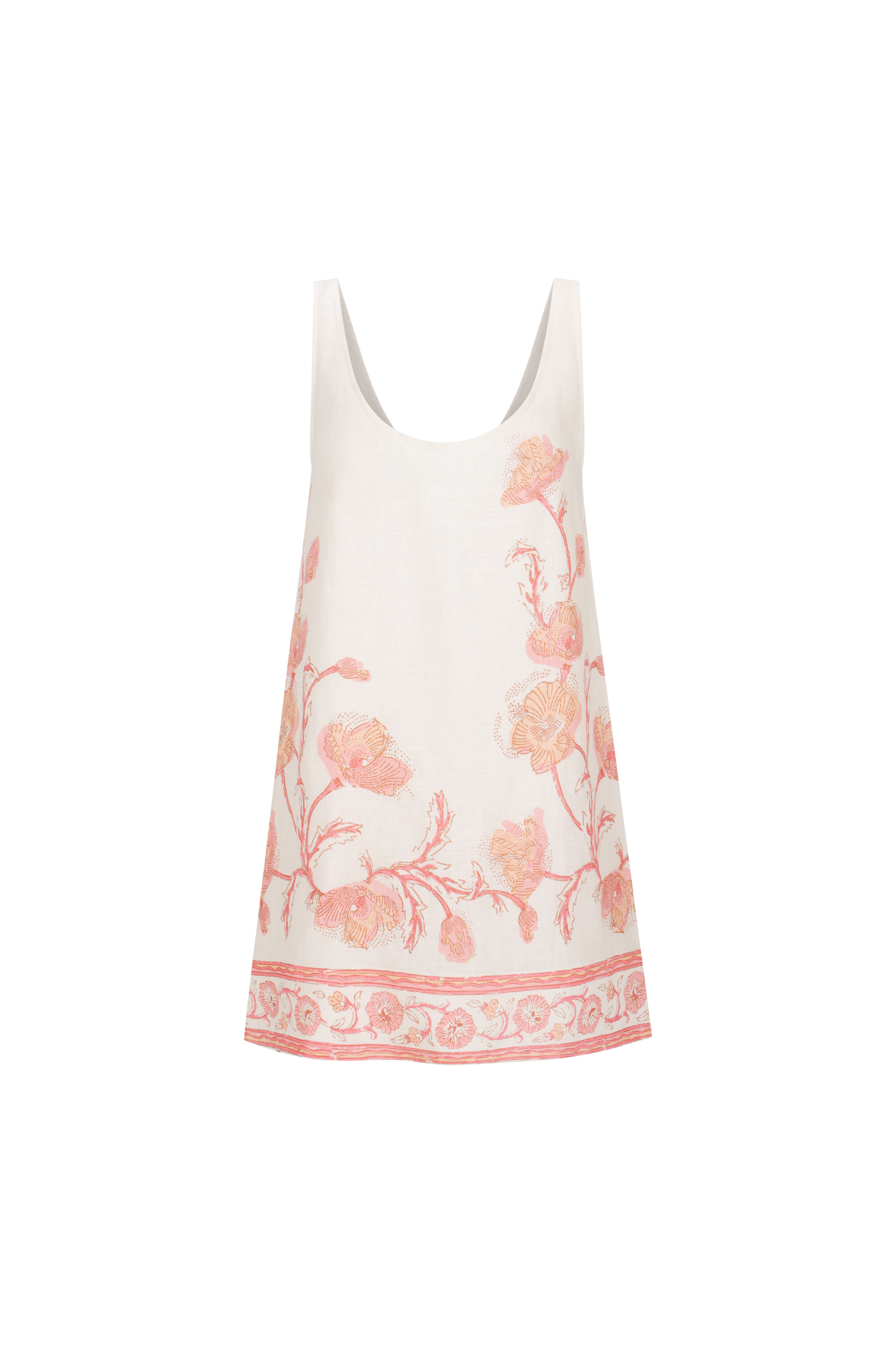 Sara Dress - Hibiscus Bloom Pink