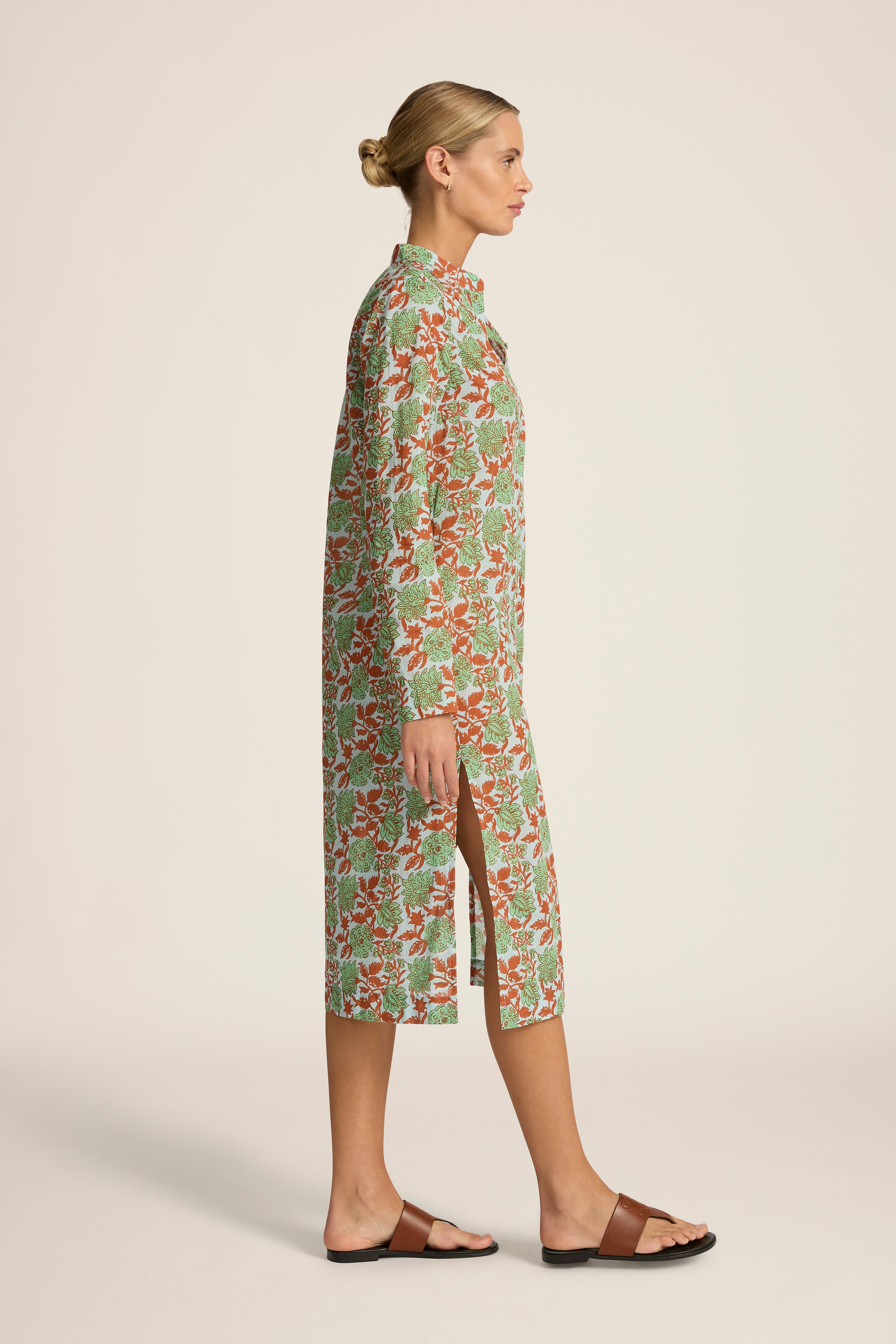 Sienna Midi Dress - Albenya Fade