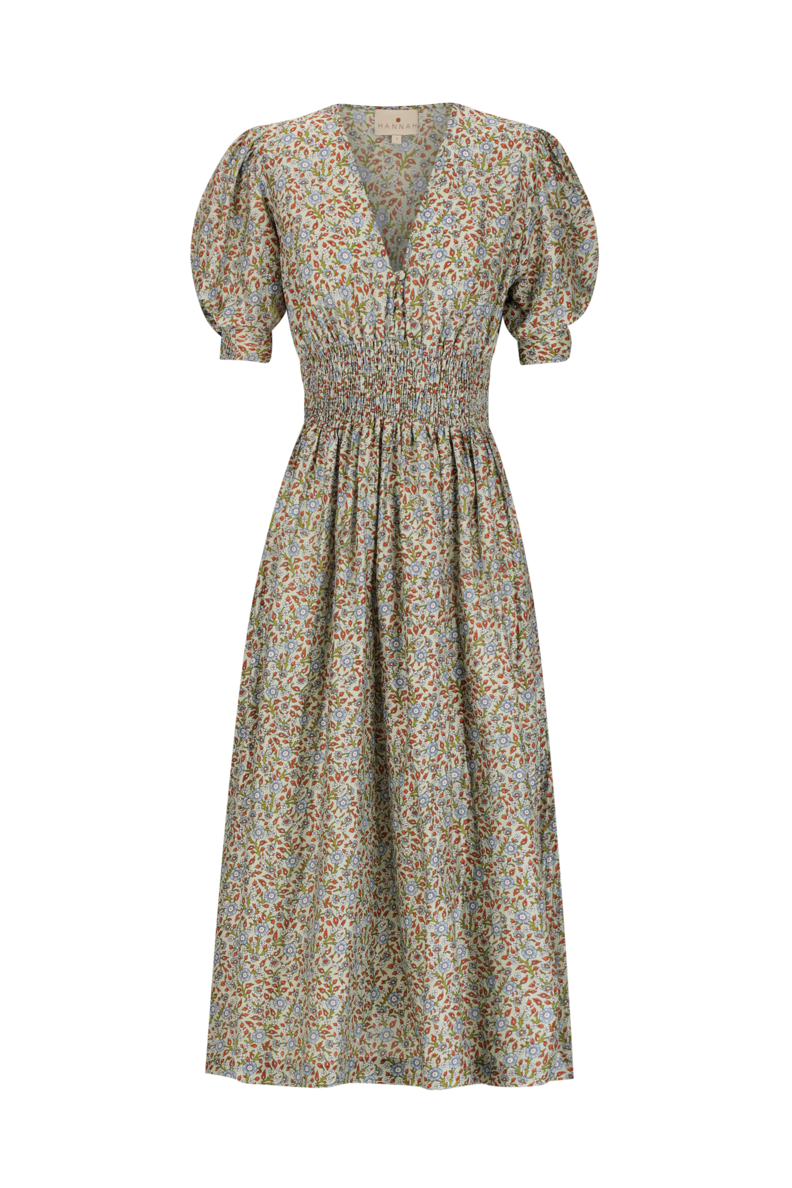 Sophia Midi Dress - Bonita Mint