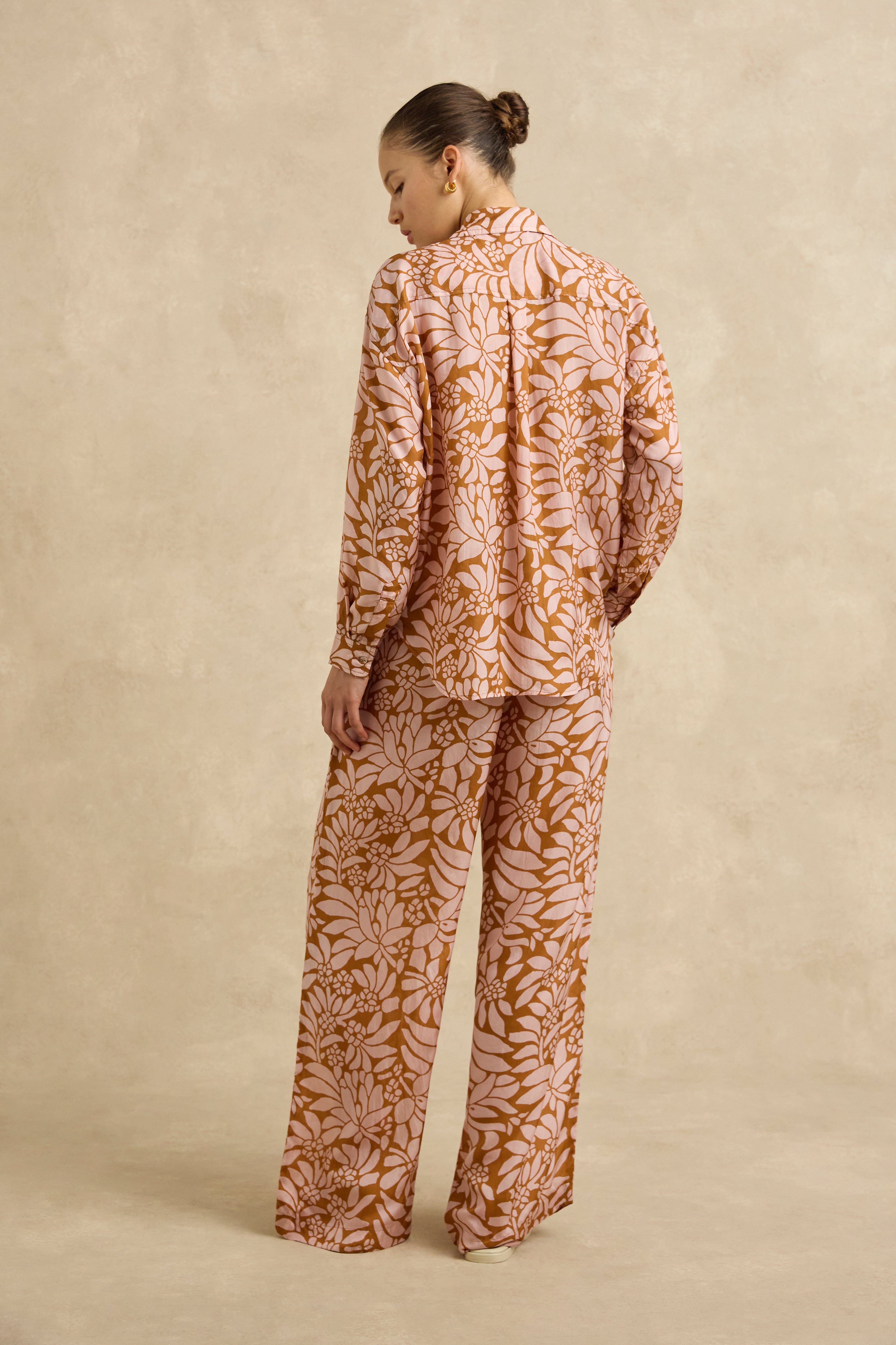 Stevie Shirt - Crocus Blushwood