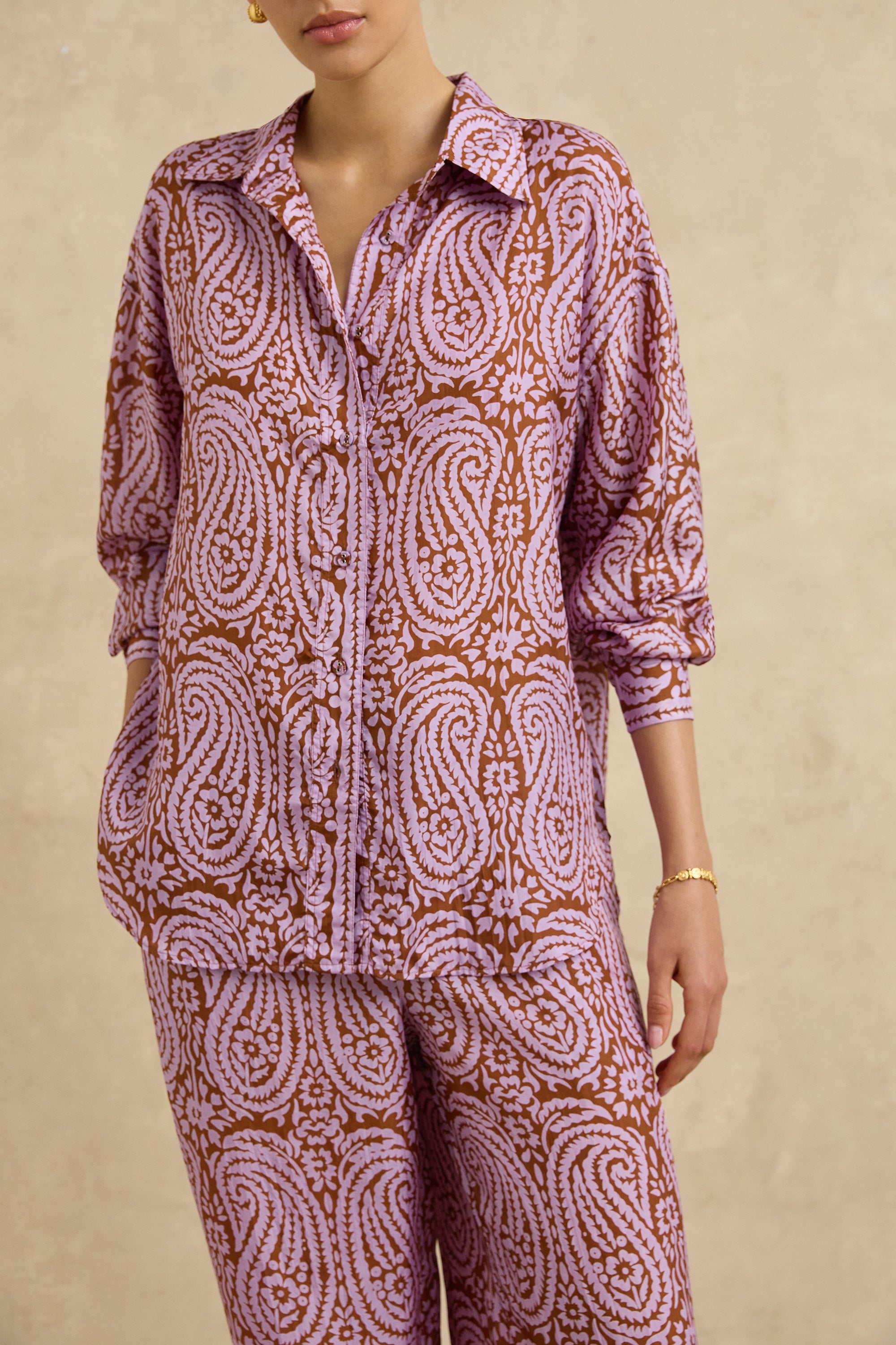 Azra Pant - Paisley Purple