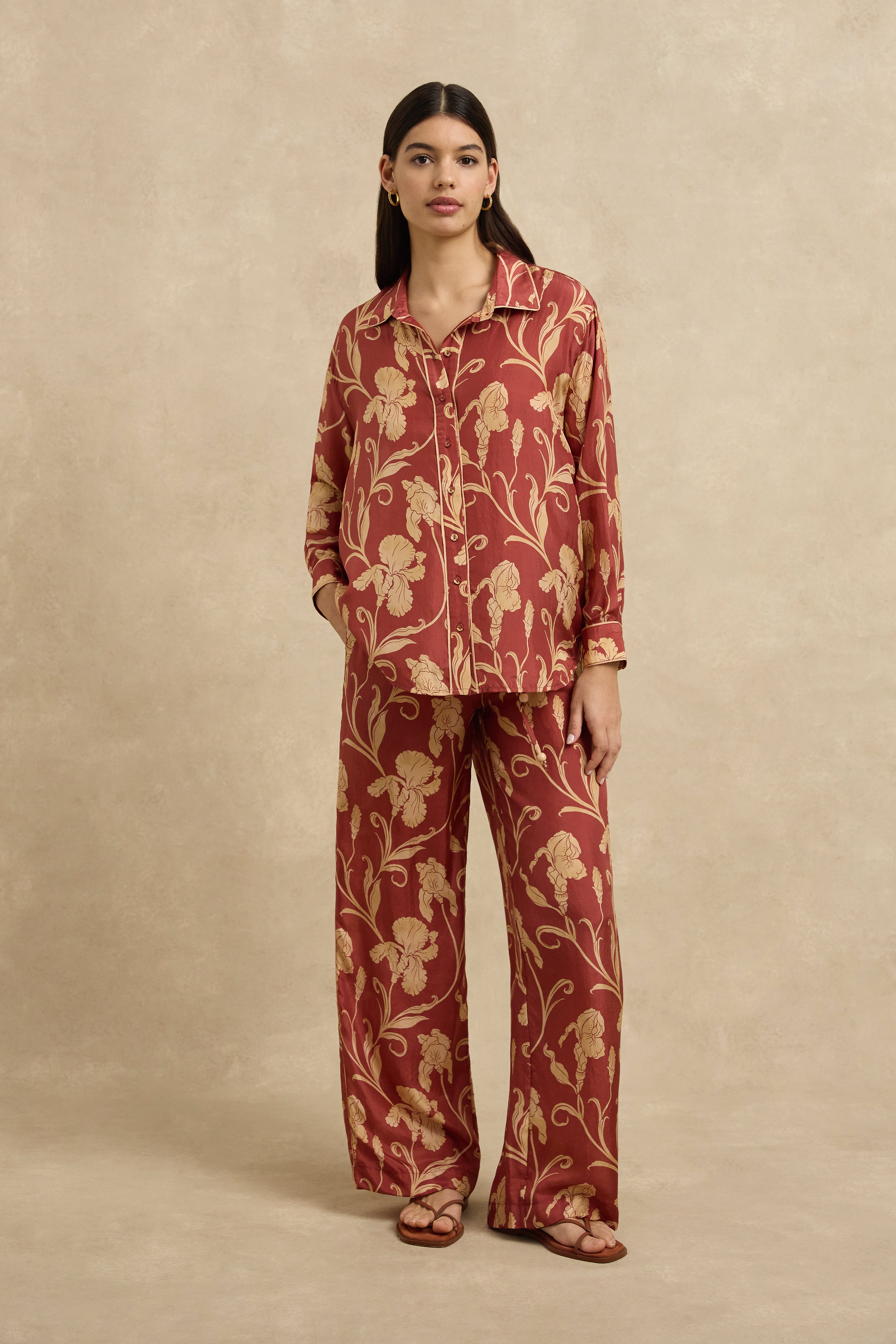 Stevie Shirt - Iris Amber
