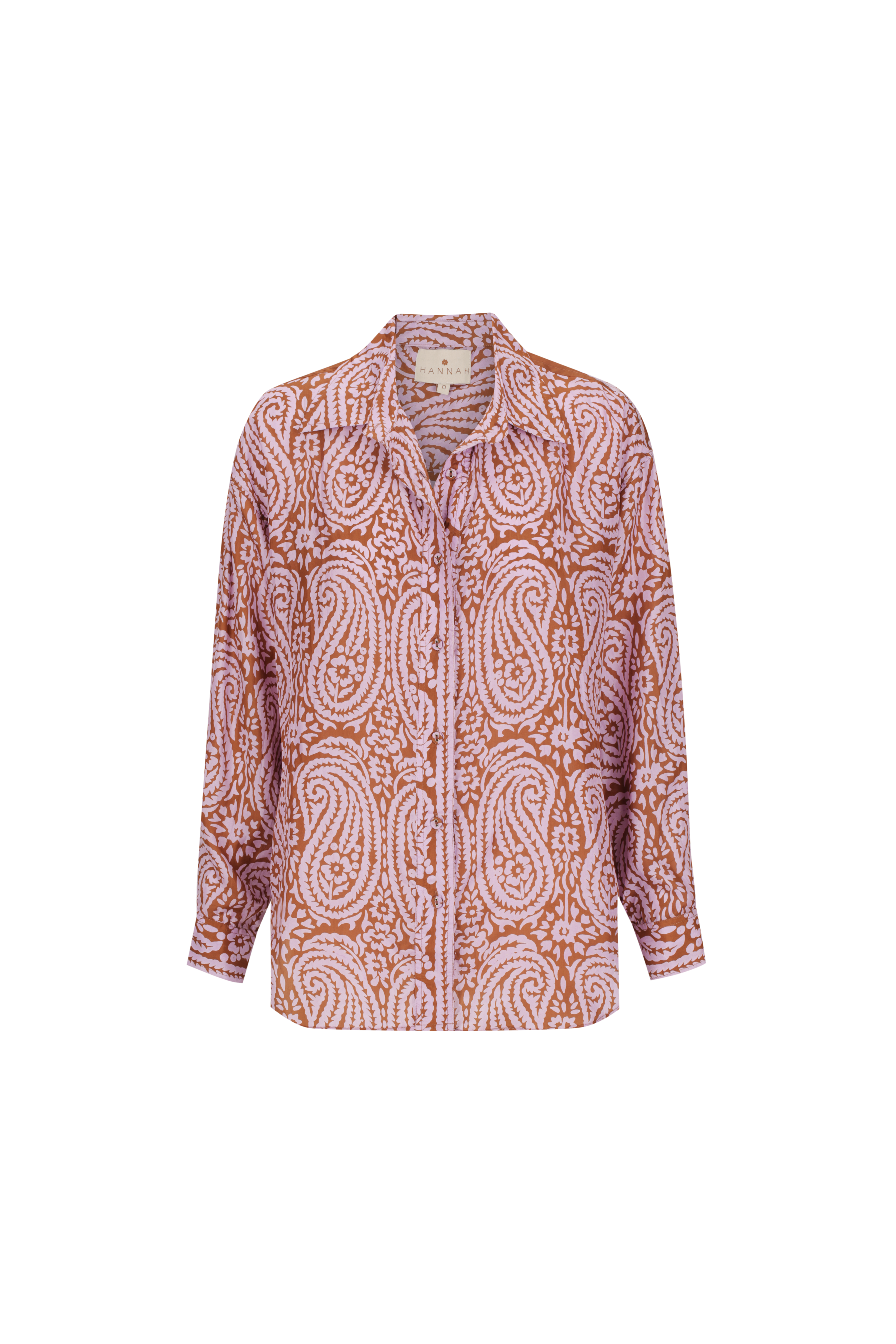Stevie Shirt - Paisley Purple