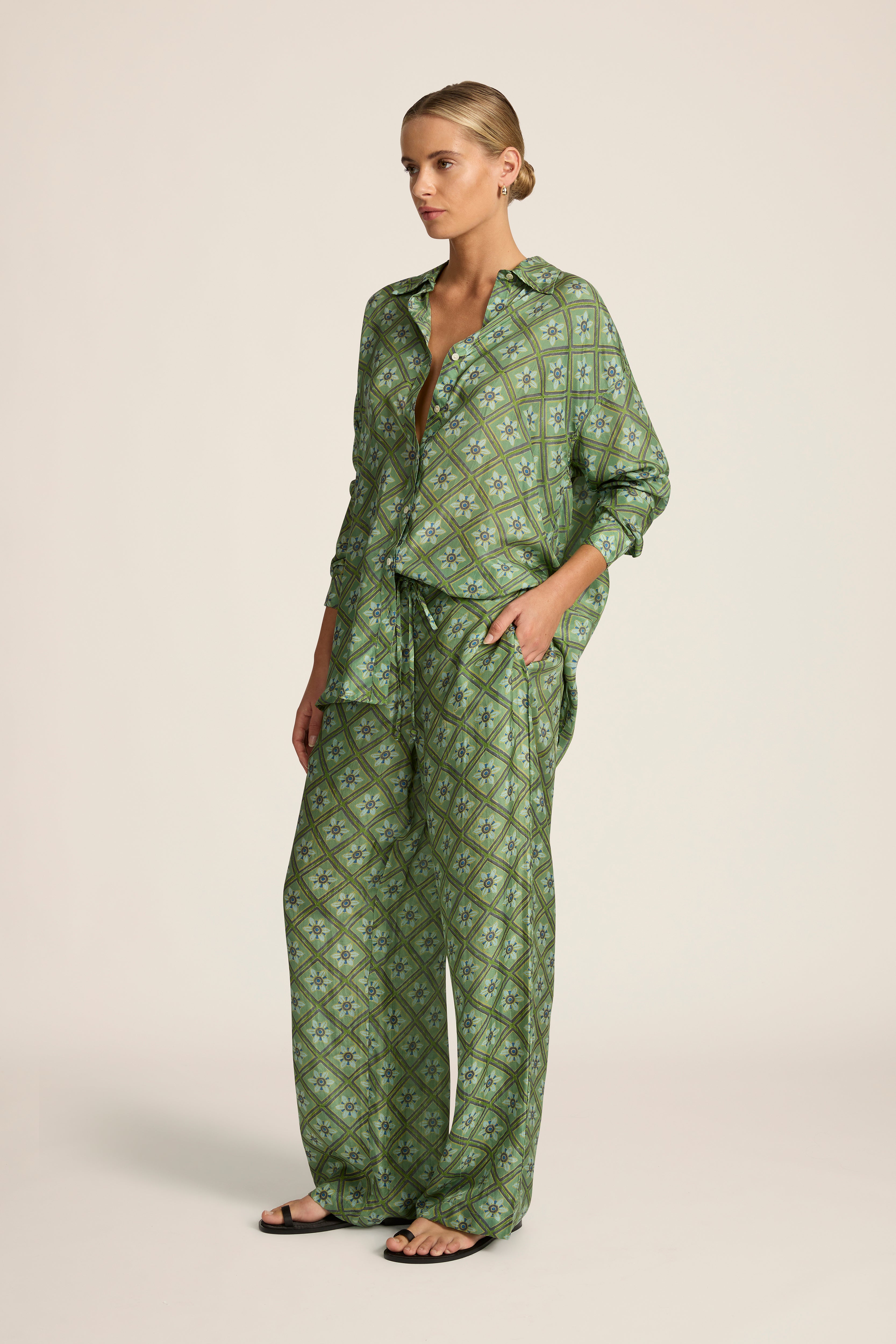Stevie Shirt - Talavera Emerald