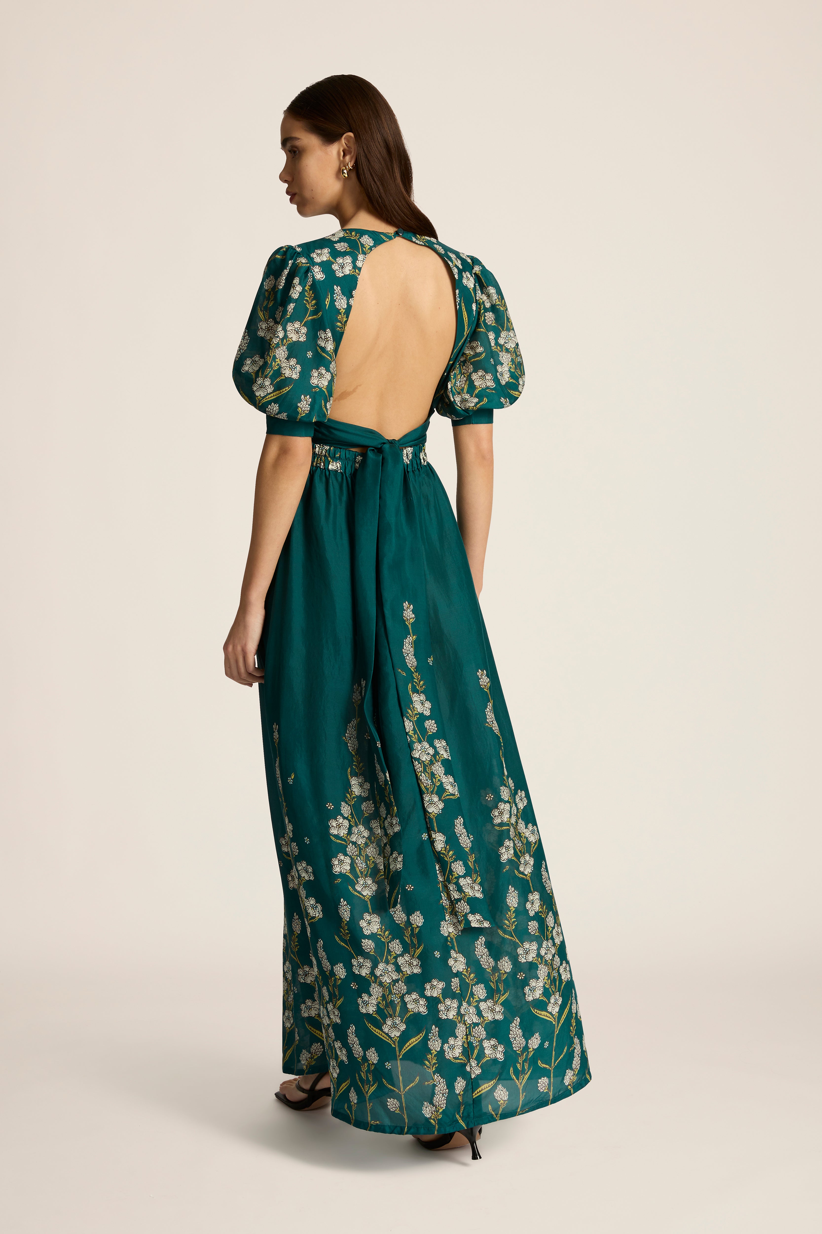 Surya Maxi Dress - Valencia Jasper
