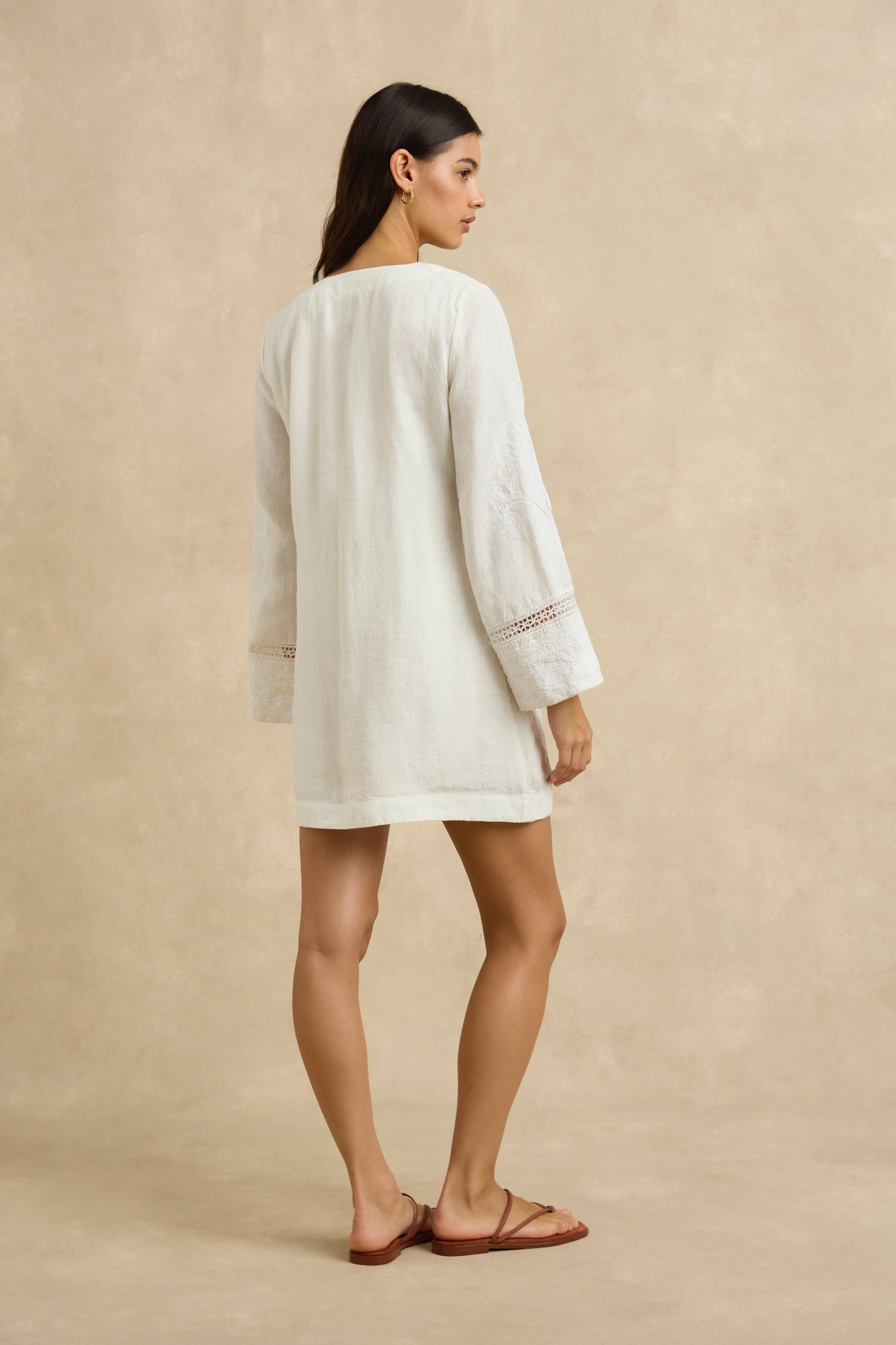 Tavi Dress - Ivory