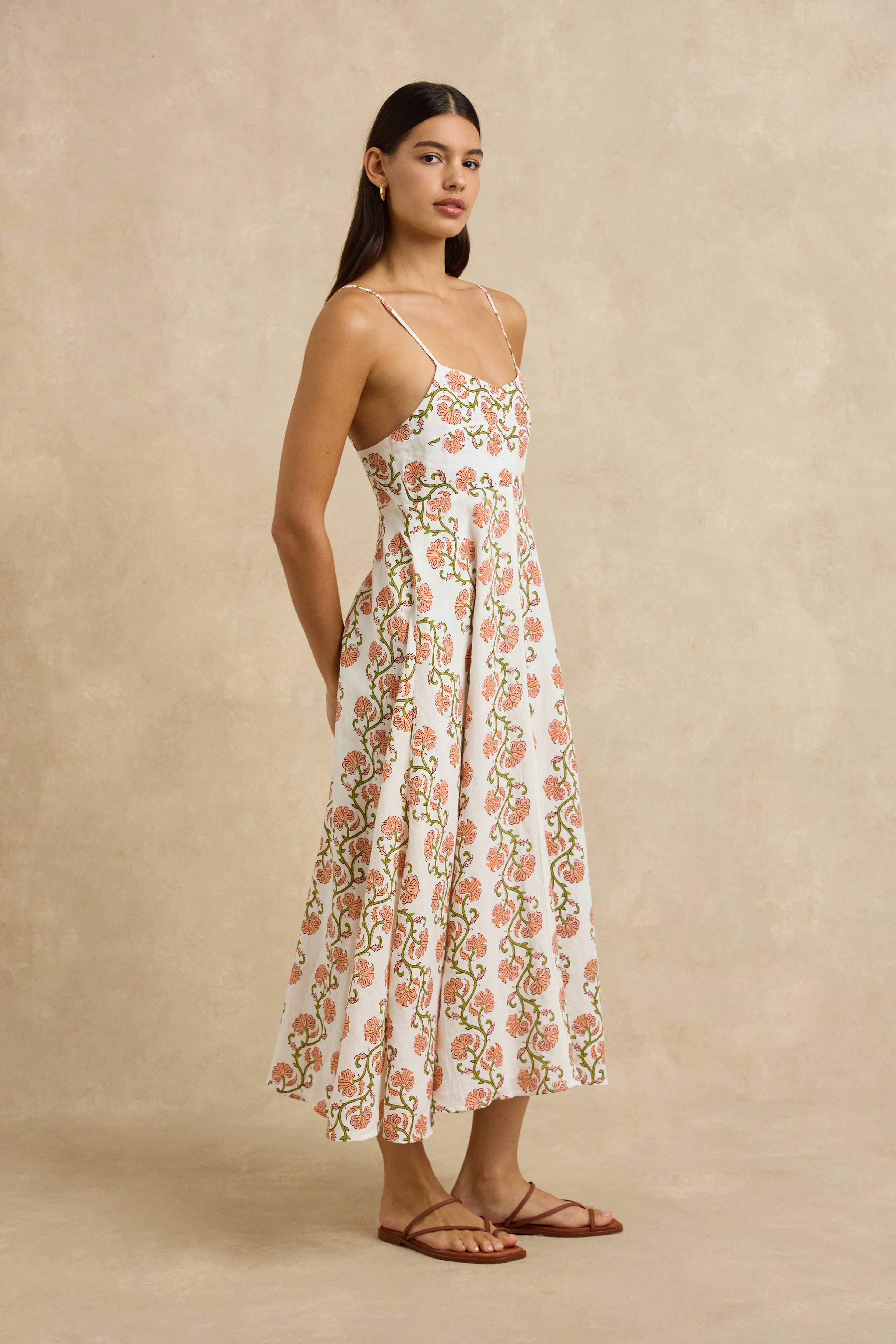 Teeva Dress - Daffodil Pink