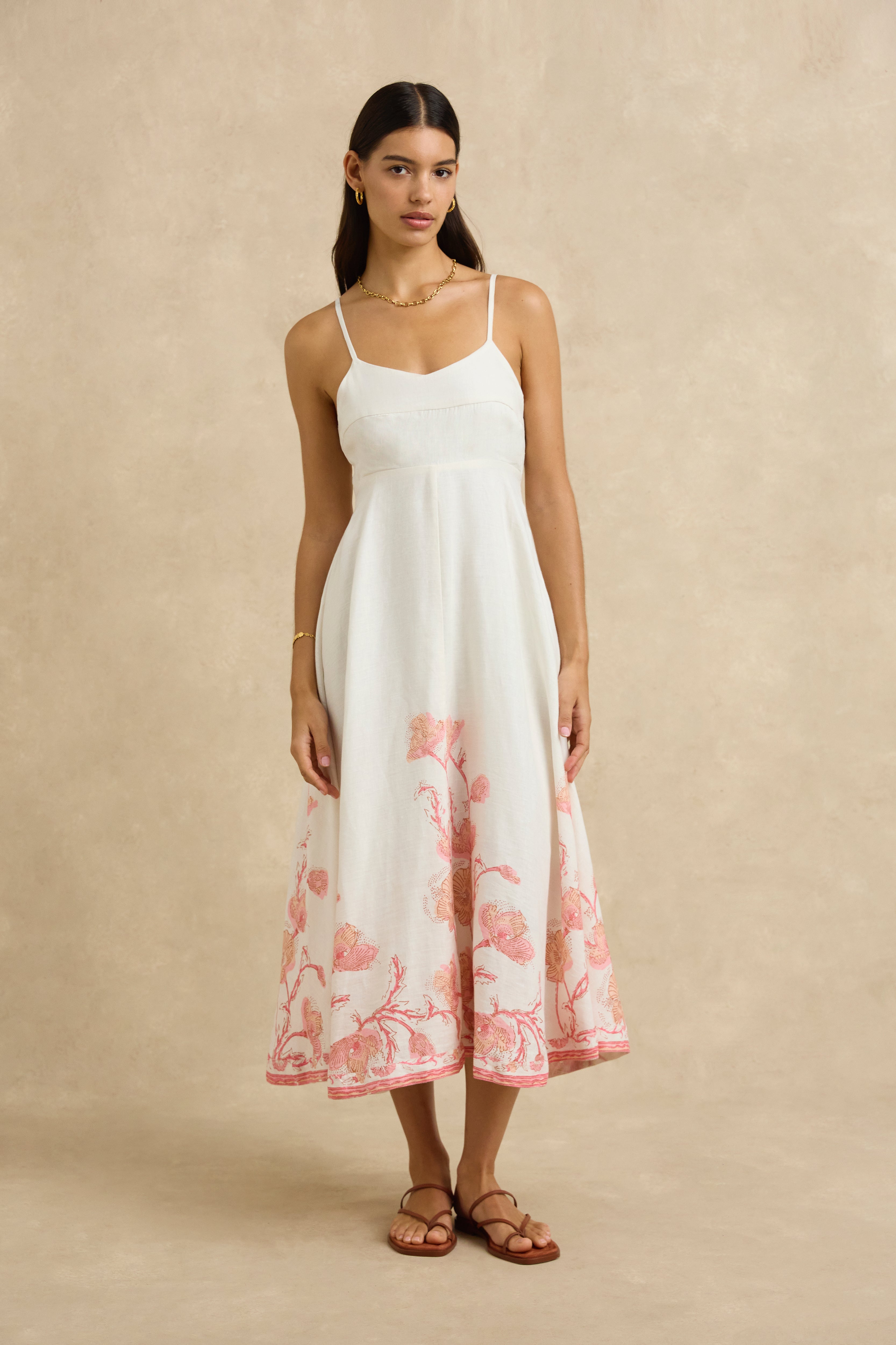 Teeva Dress - Hibiscus Bloom Pink