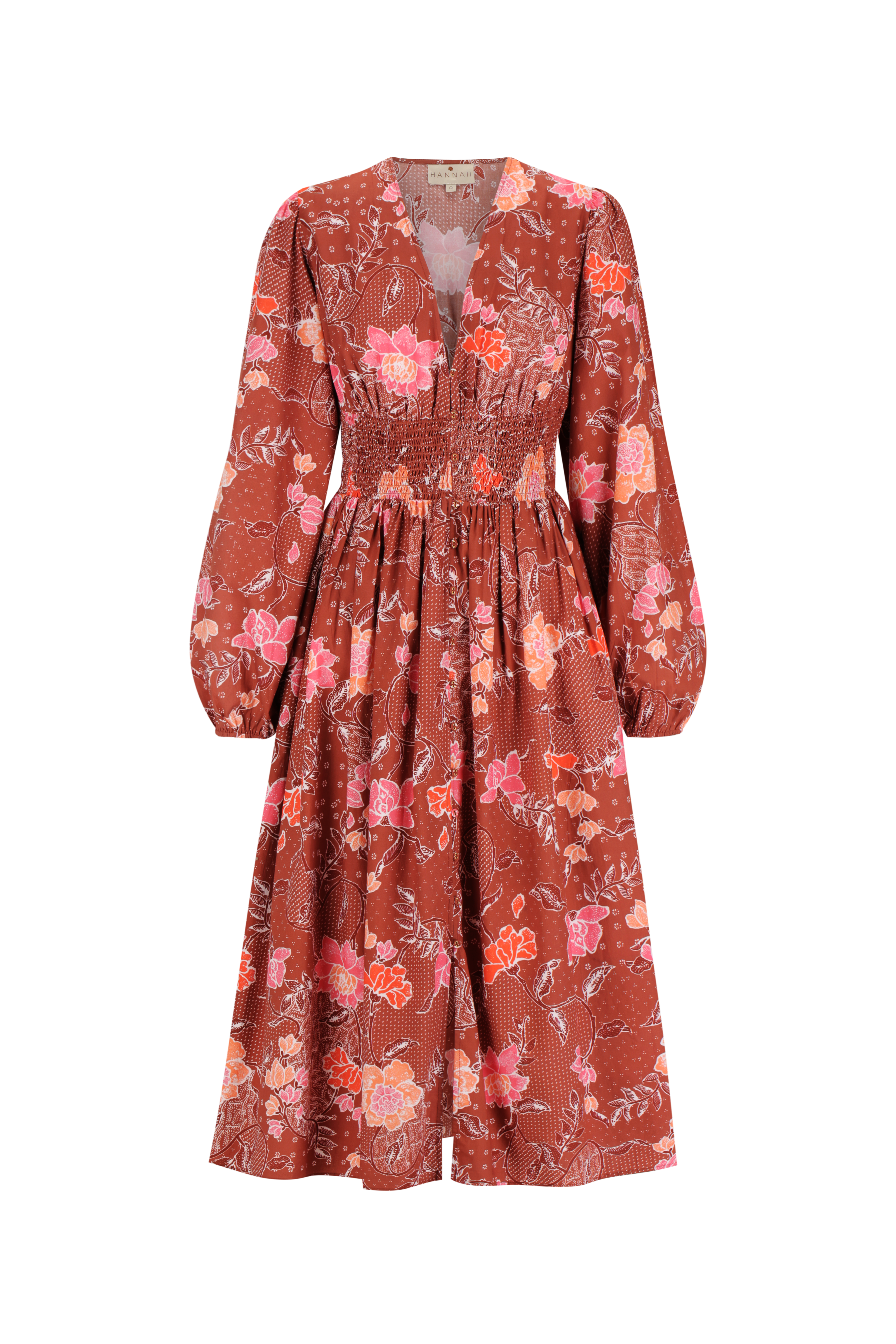Thea Dress - Bloom Burgundy