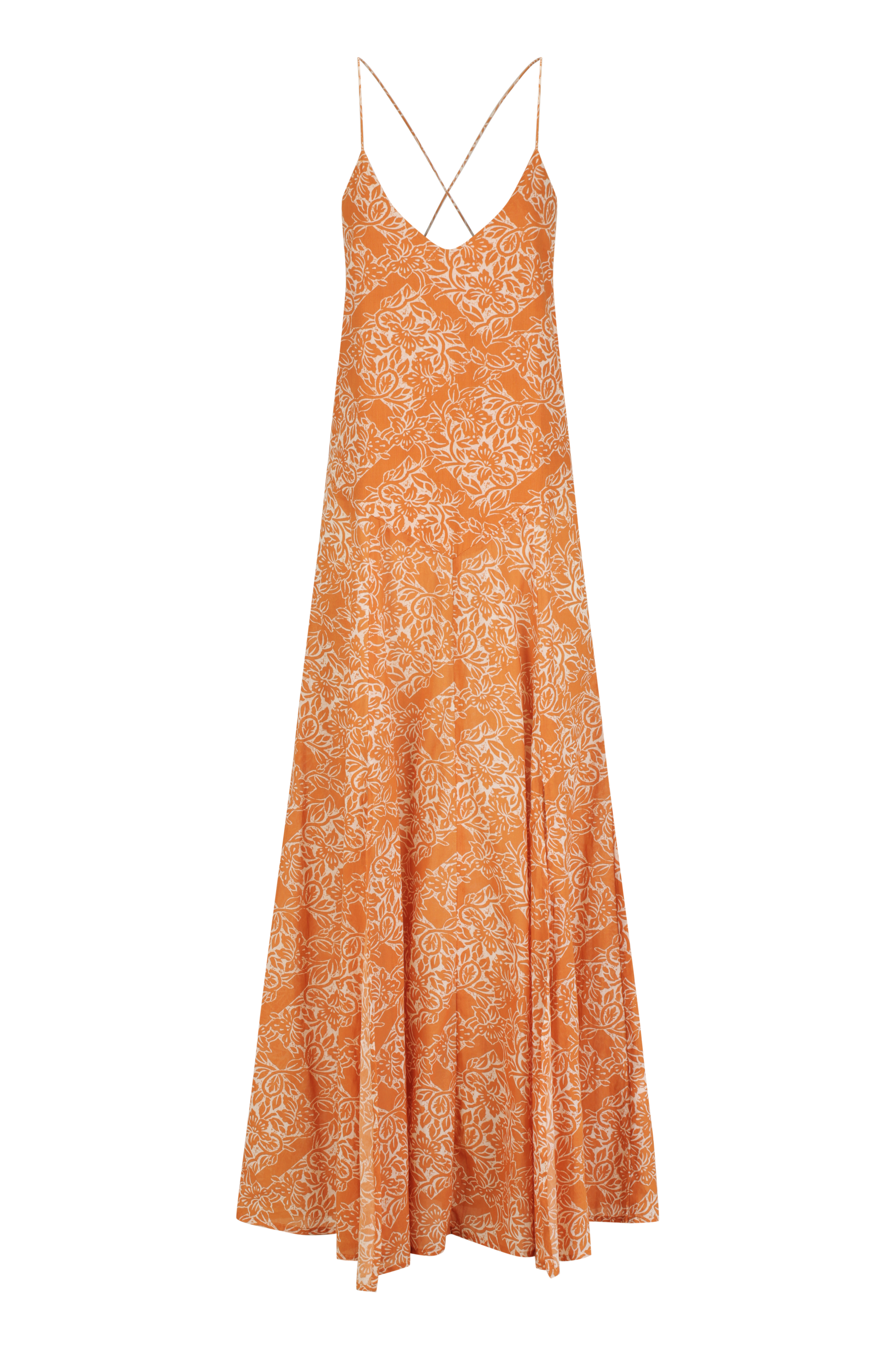 Veronica Maxi Dress - Lantana Copper