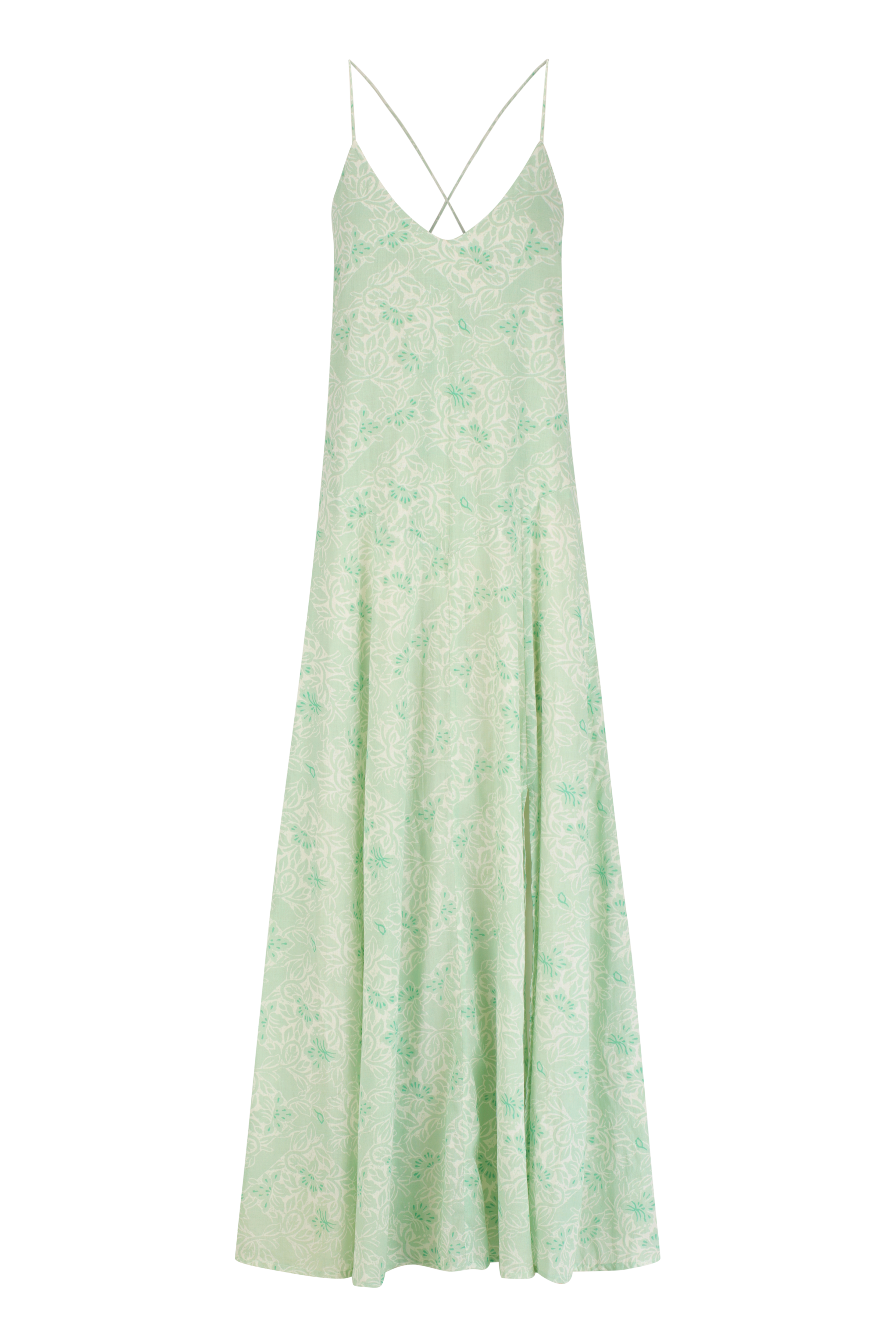 Veronica Maxi Dress - Lantana Seafoam