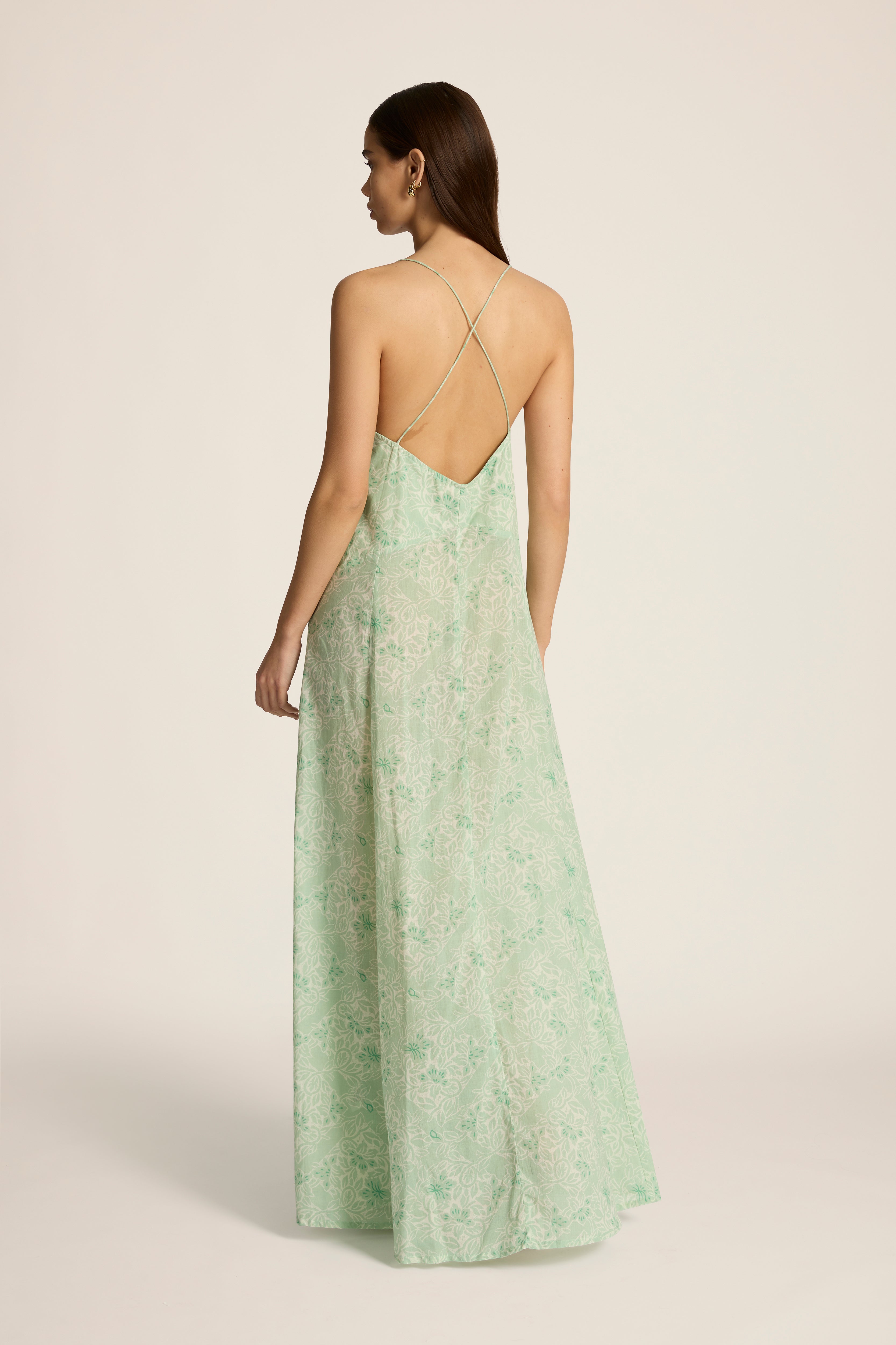 Veronica Maxi Dress - Lantana Seafoam
