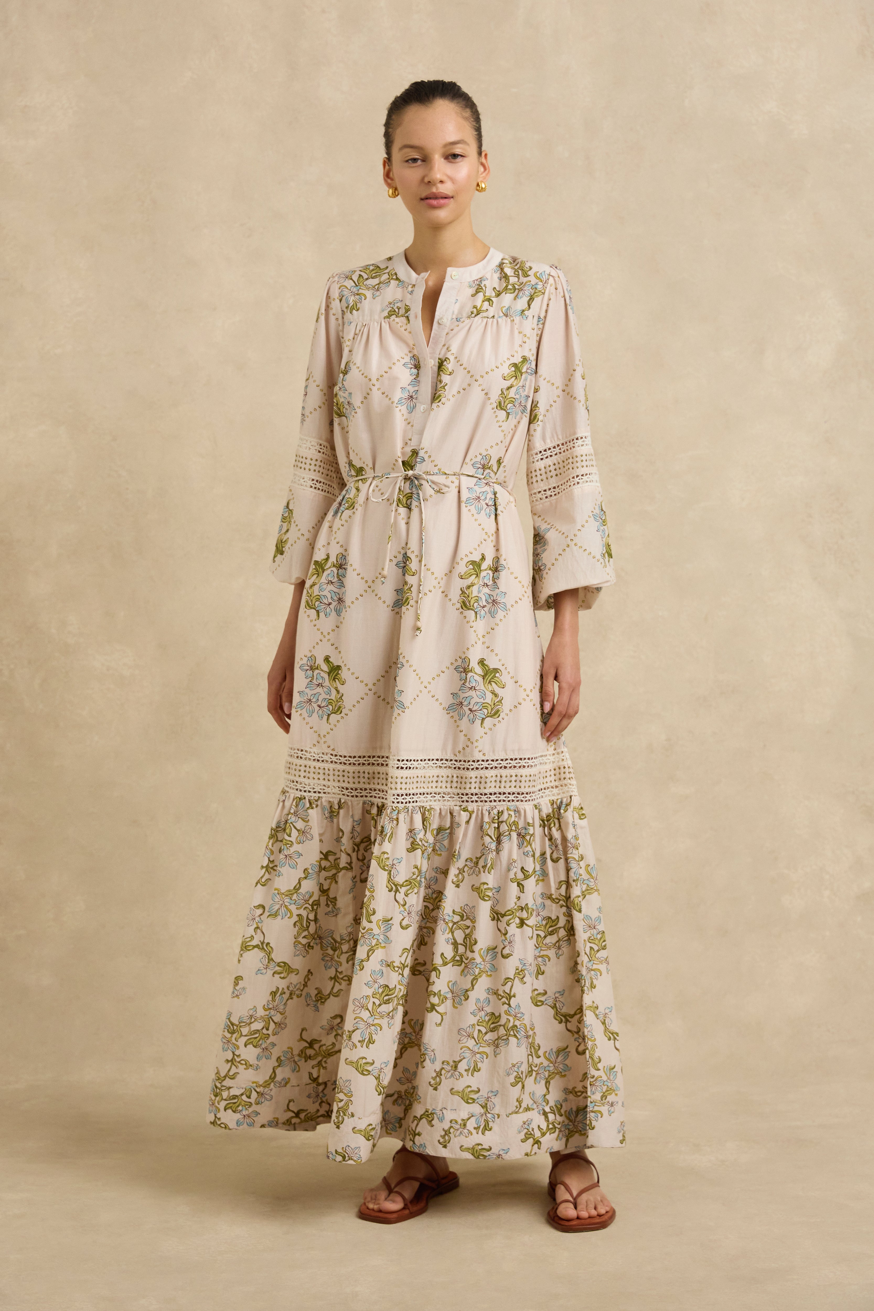 Vivianna Dress - Jasmine Nude