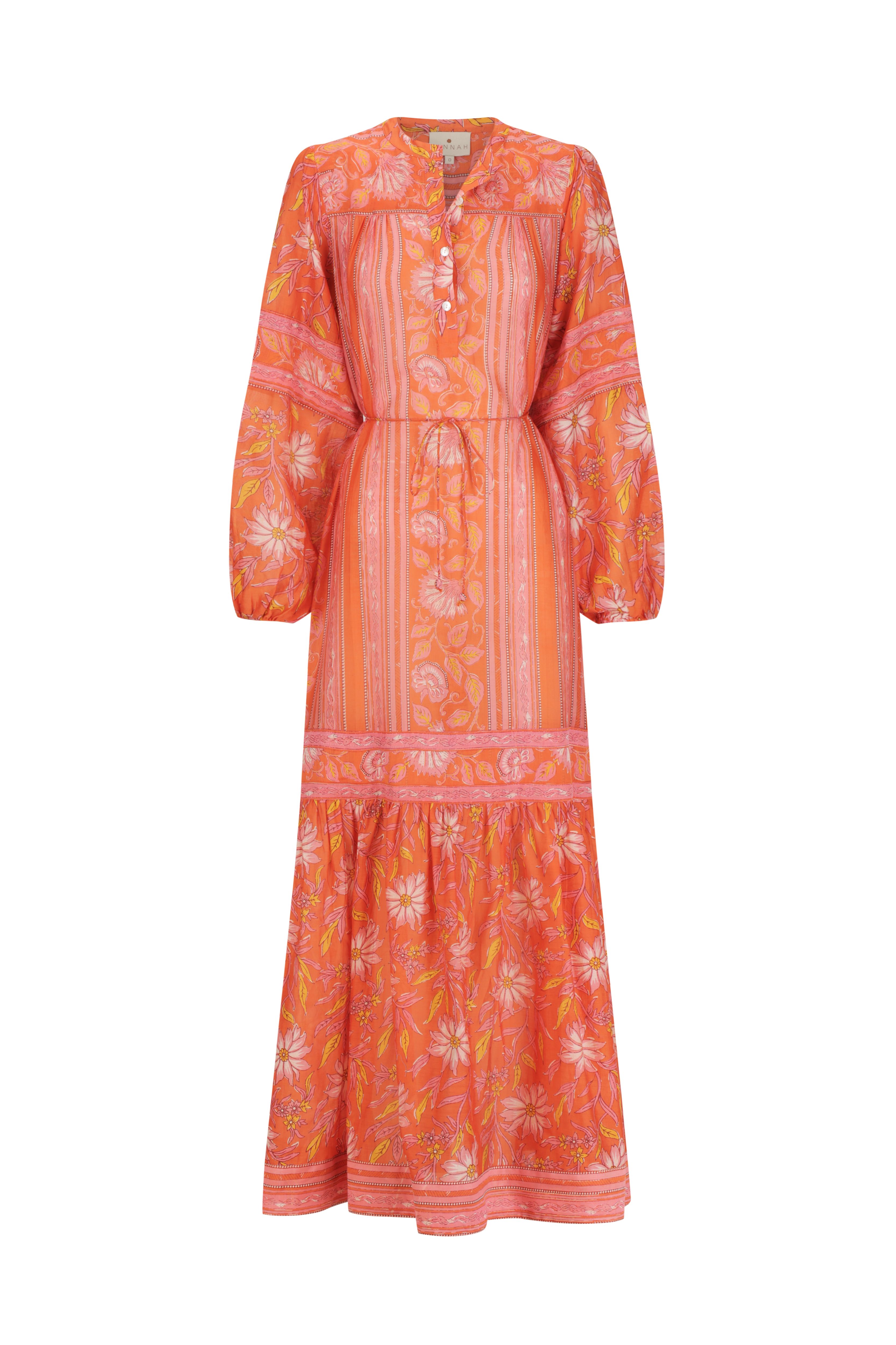 Vivianna Dress - Spring Daisy Crimson