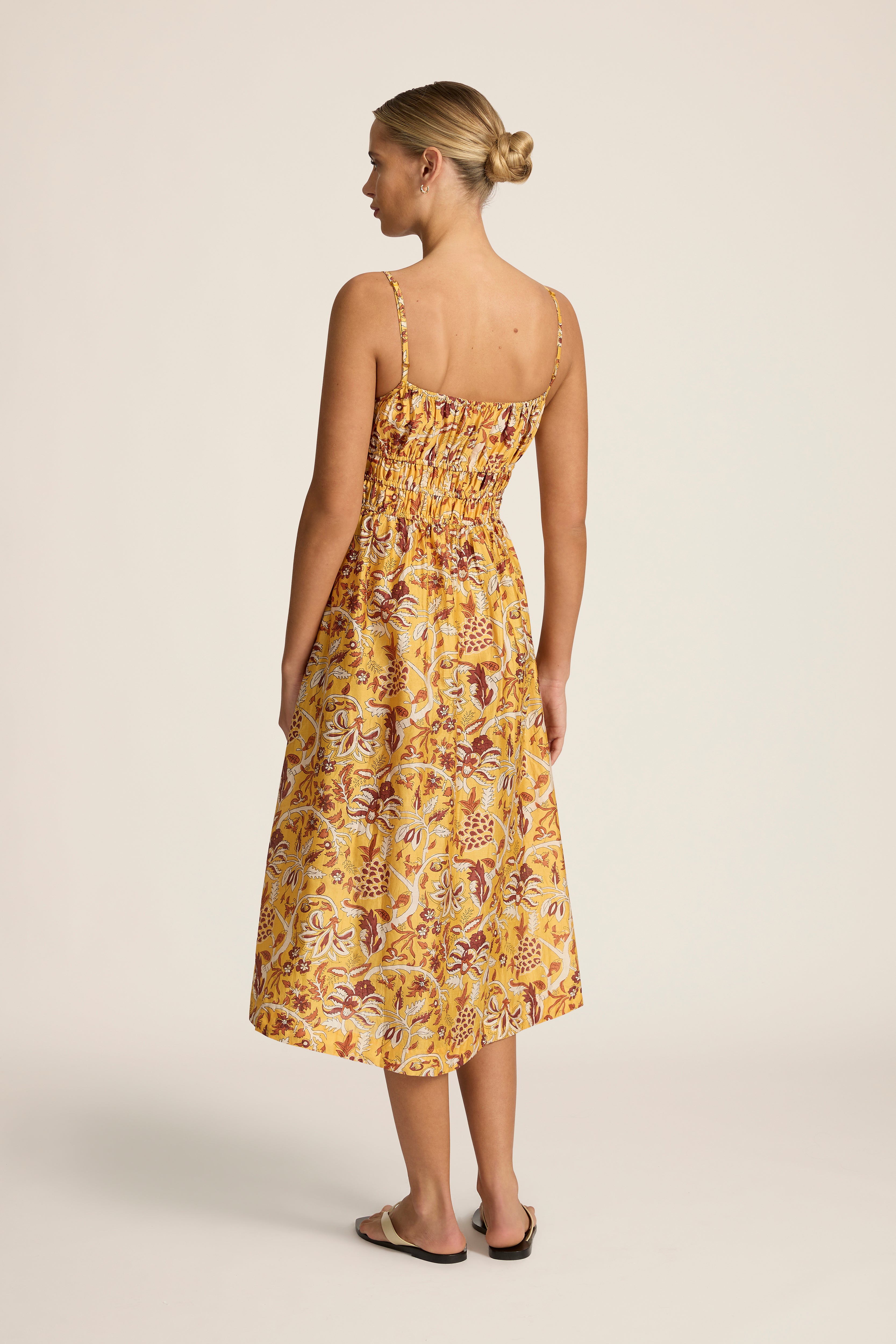 Yolanda Midi Dress - Fernando Amber
