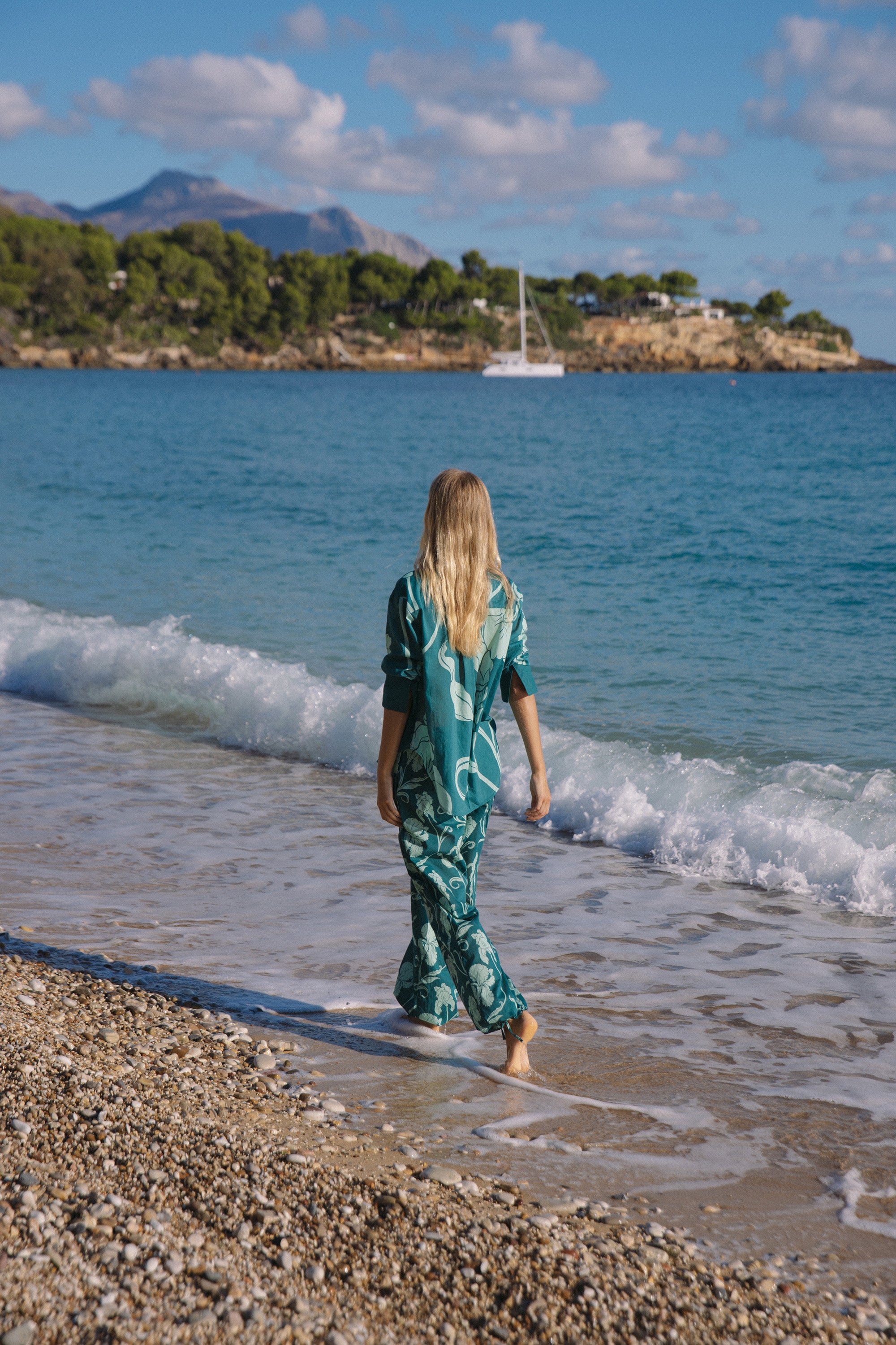 Noora Pant - Iris Jade