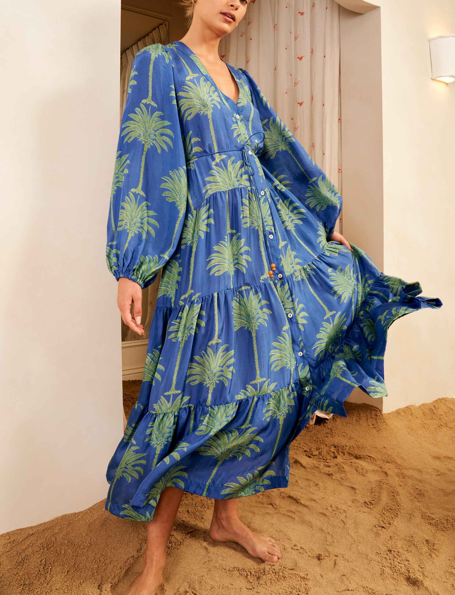 Larisa Dress, Samira - Alyssum