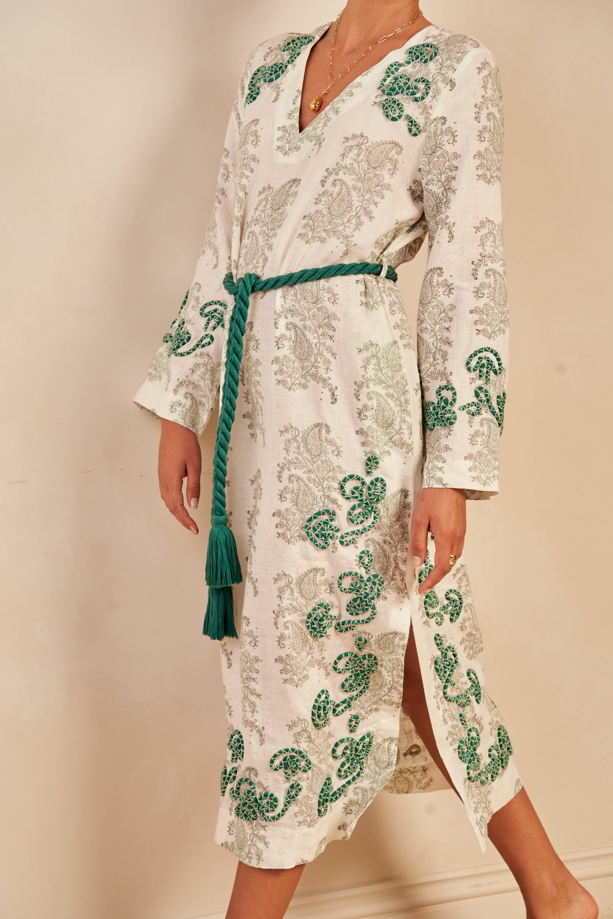 Honor Midi Kaftan Dress, Ripple