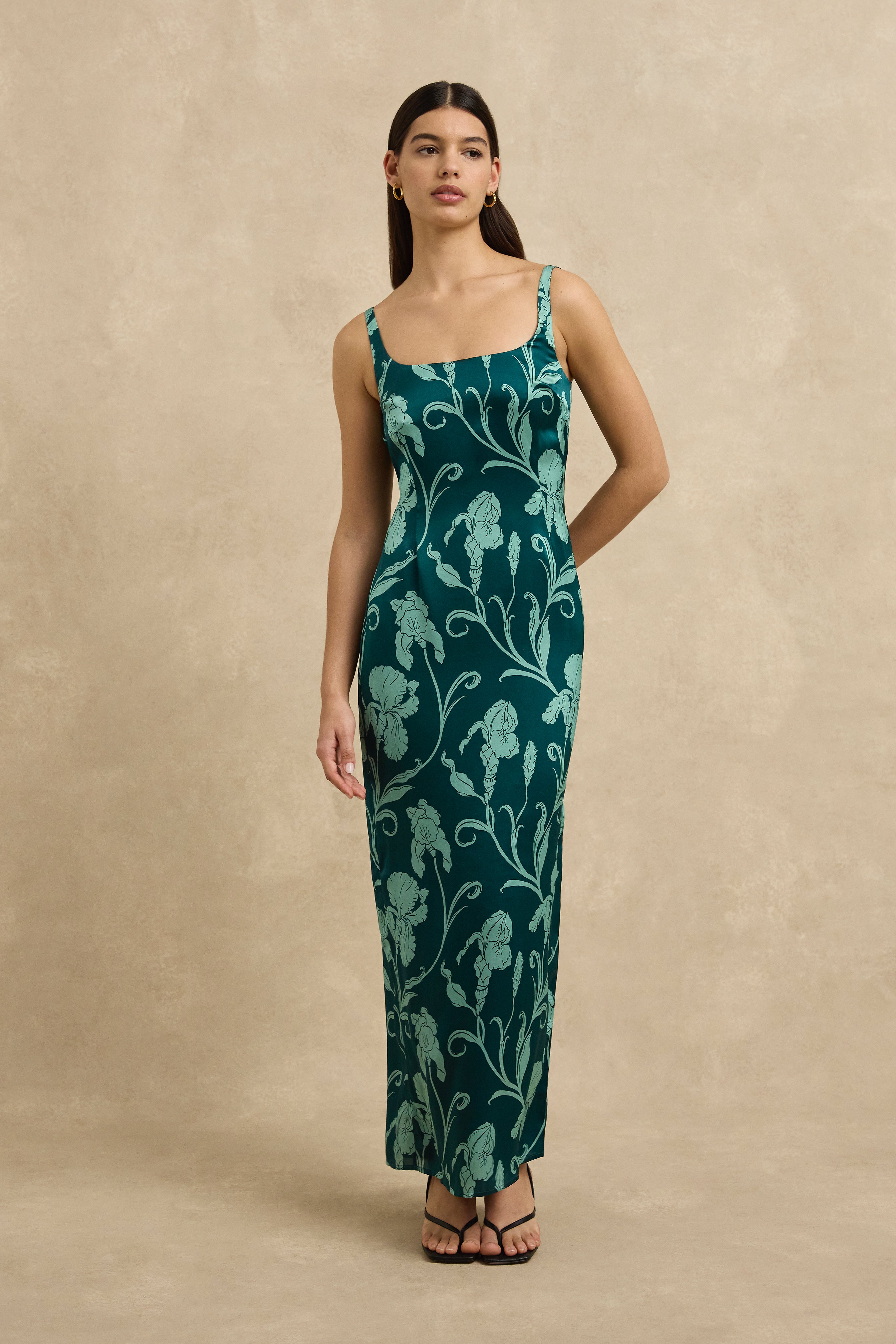 Aanya Dress - Iris Jade