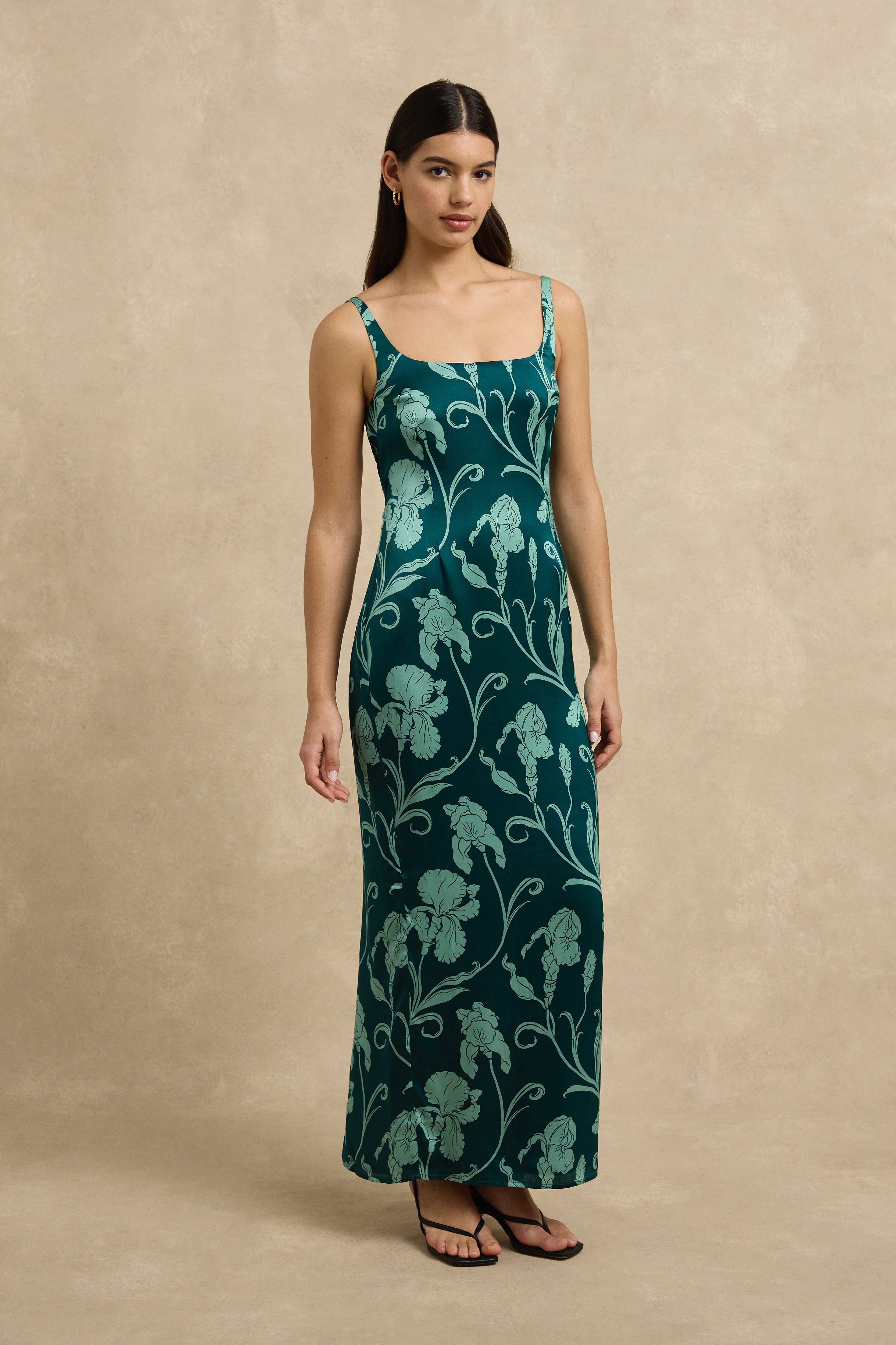 Aanya Dress - Iris Jade