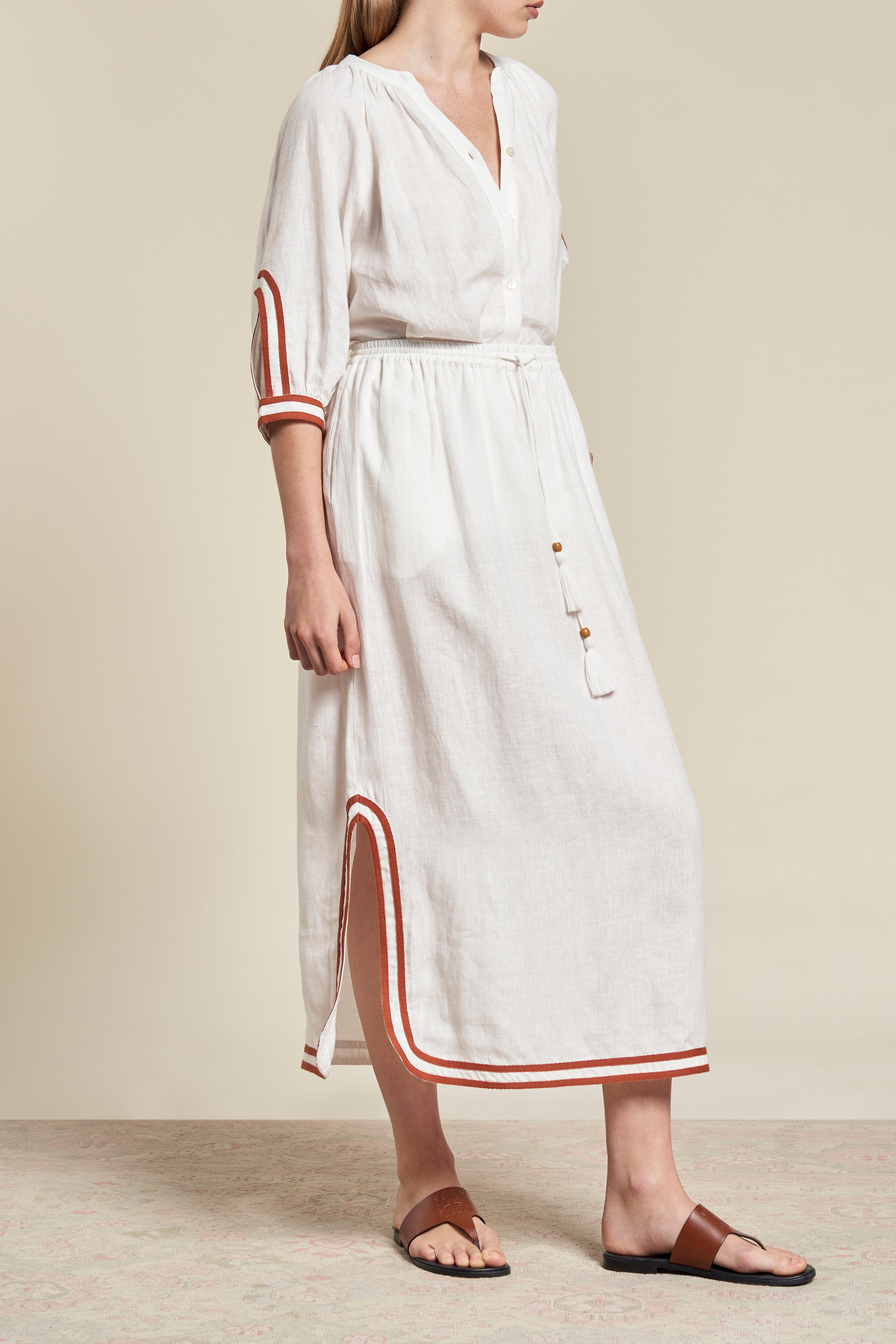 Astrid Skirt - Ivory