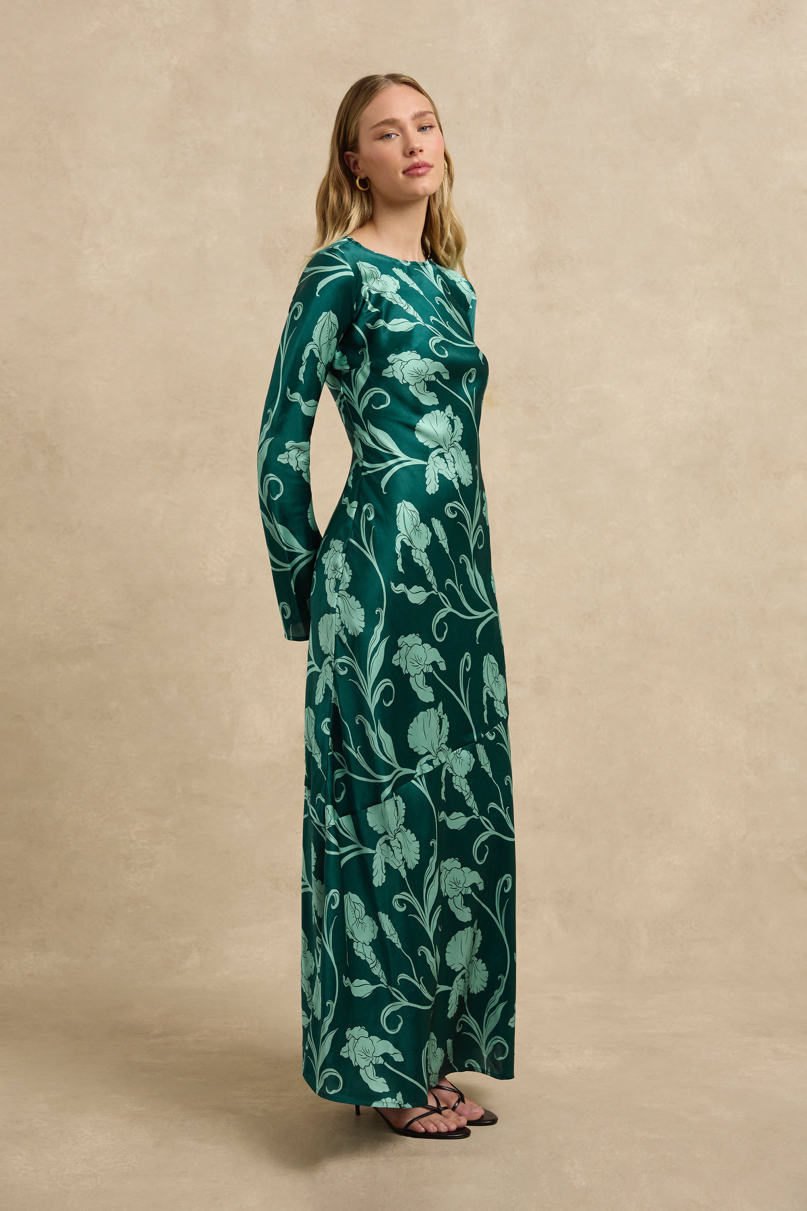 Alyssa Dress - Iris Jade