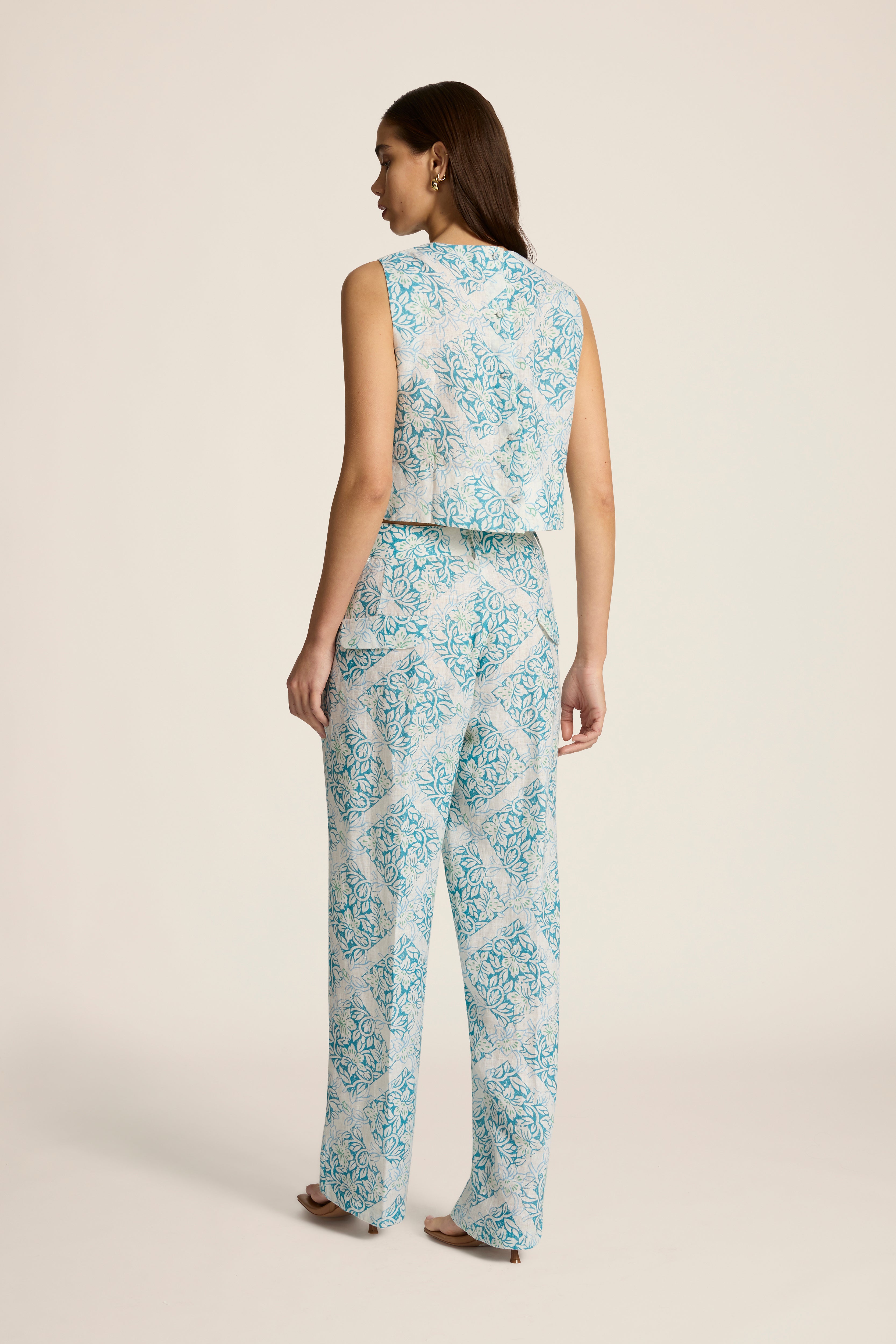 Nevelson Pant - Lantana Azure