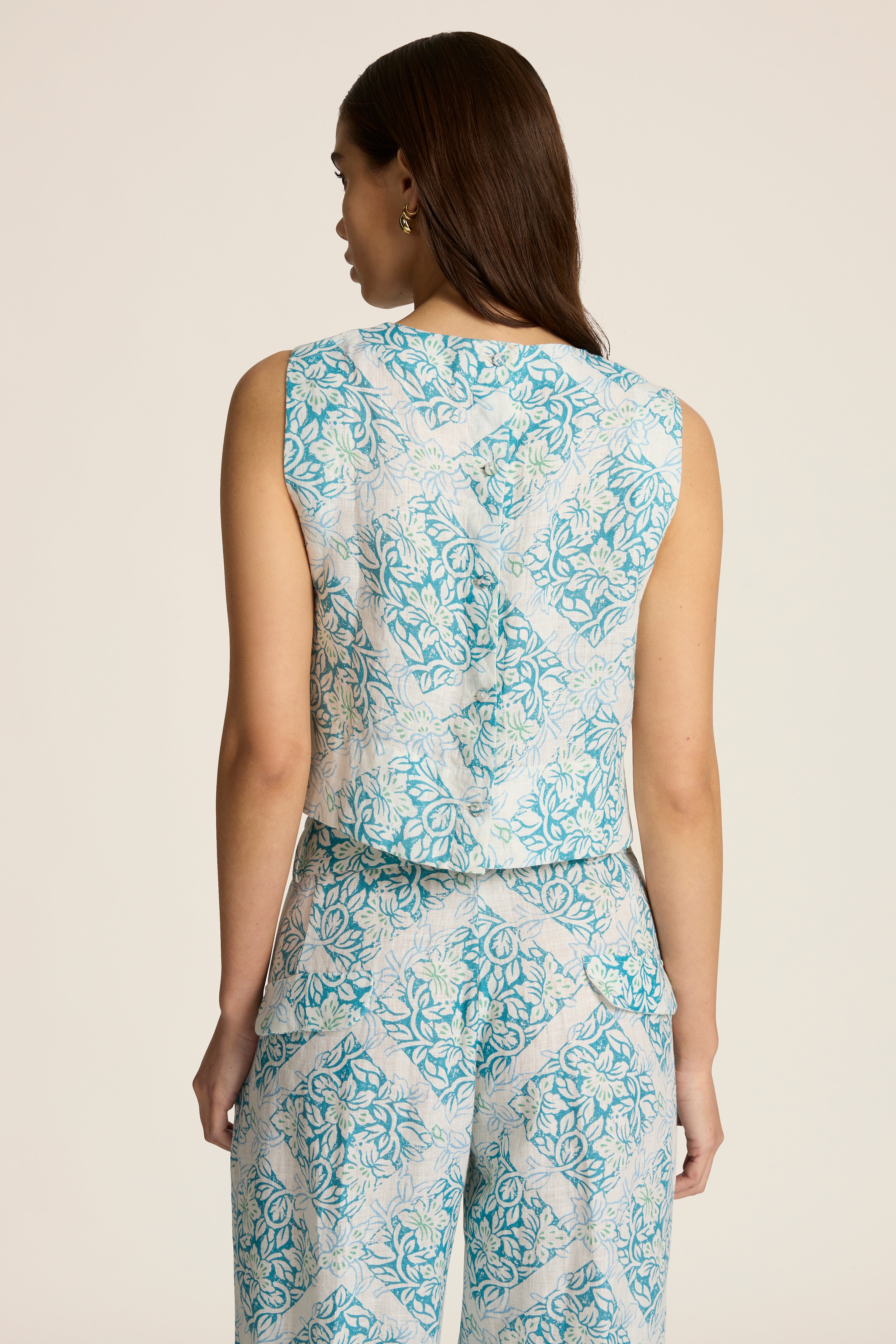 Nevelson Pant - Lantana Azure