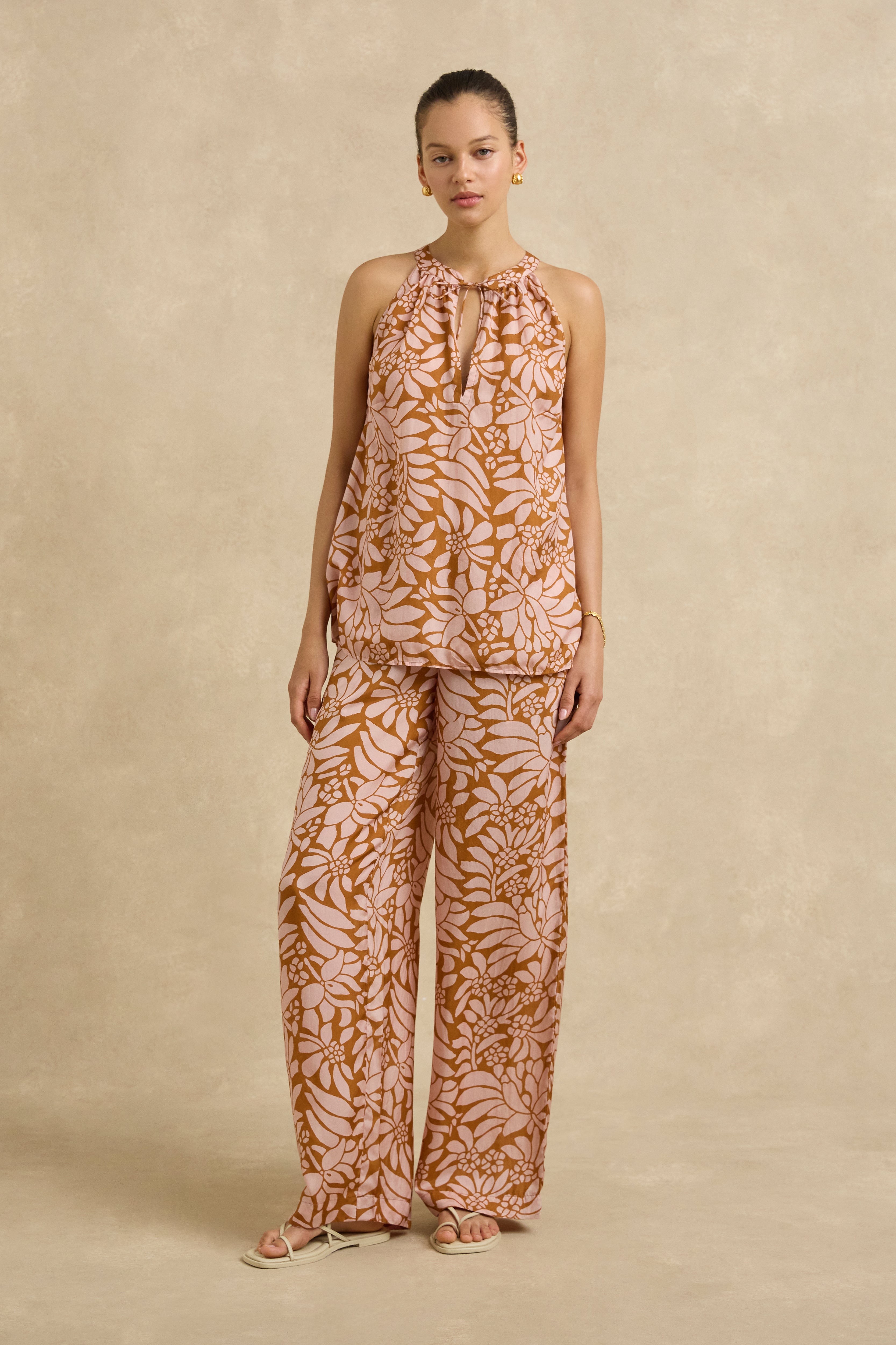 Asha Top - Crocus Blushwood