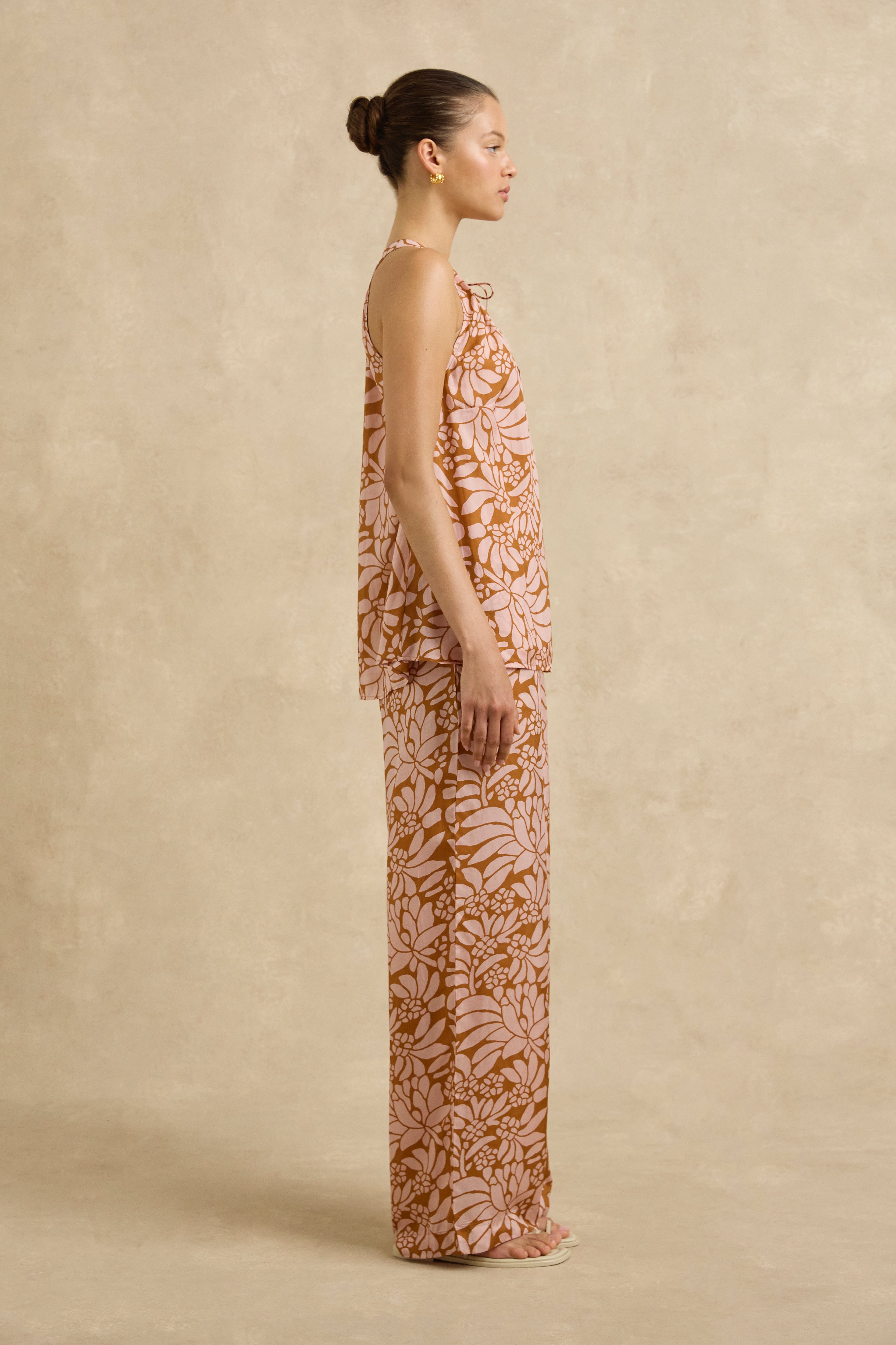 Asha Top - Crocus Blushwood