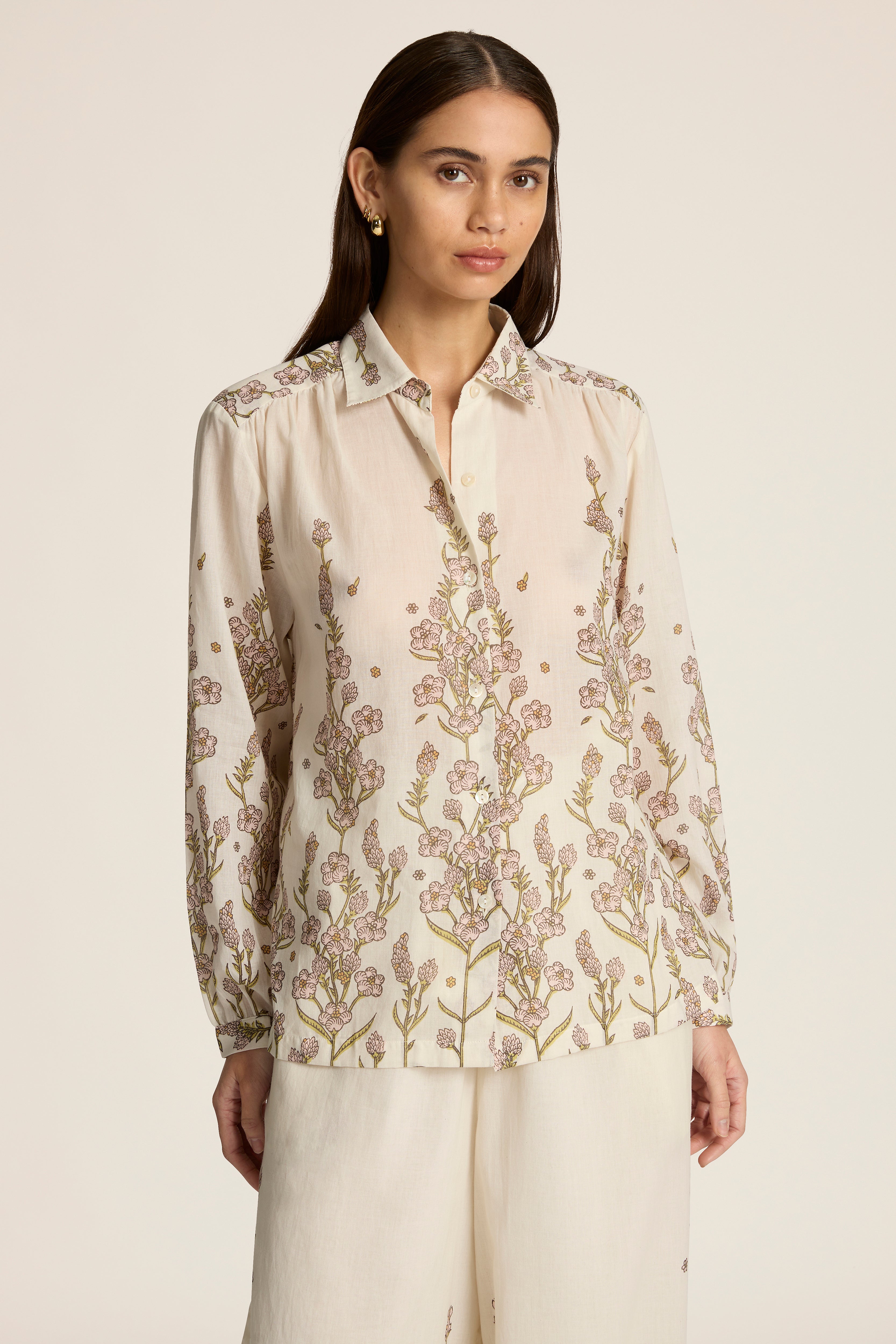 Athena Blouse - Valencia Blossom