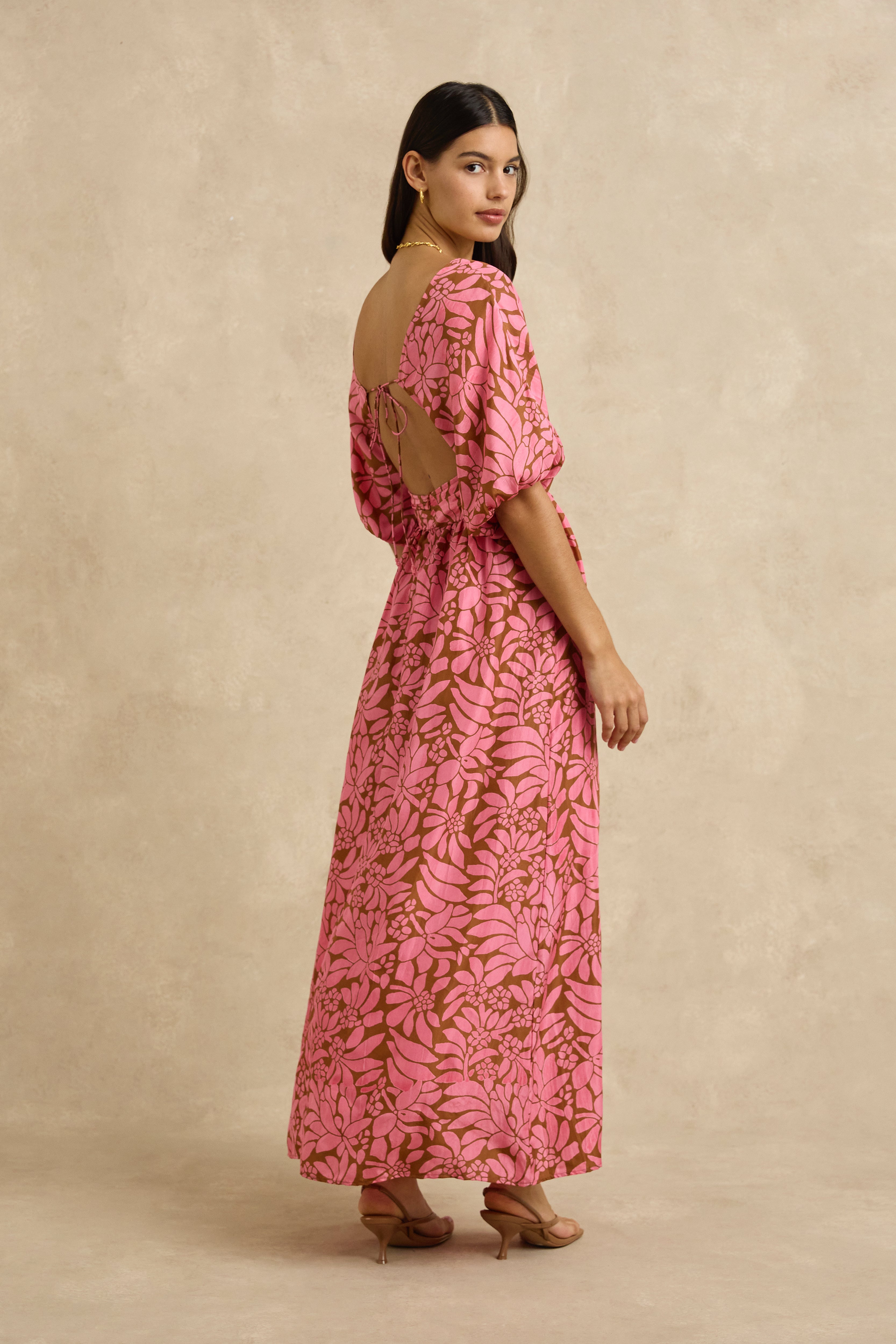 Clara Dress - Crocus Rosewood