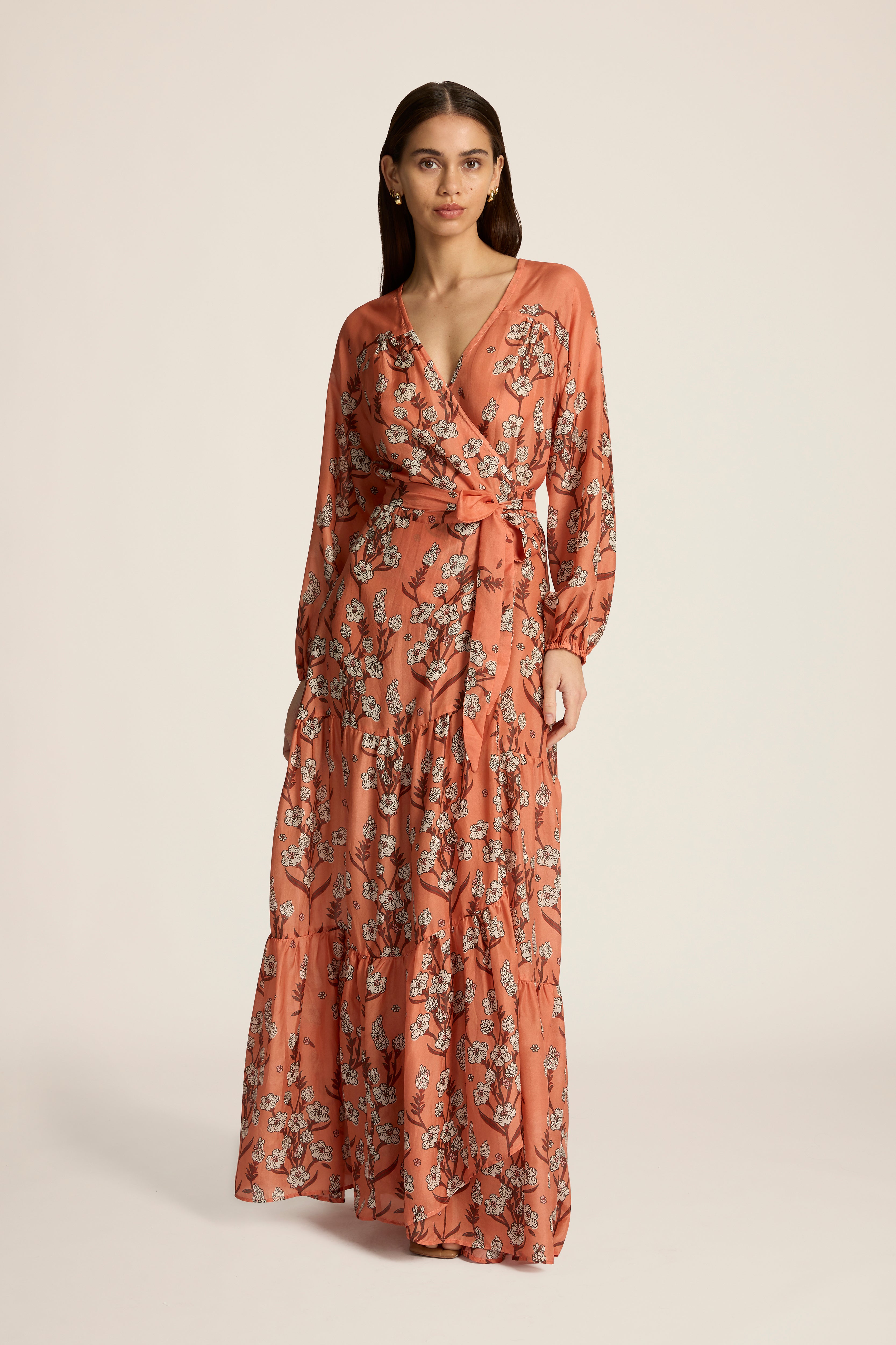 Emilia Wrap Dress - Valencia Georgia