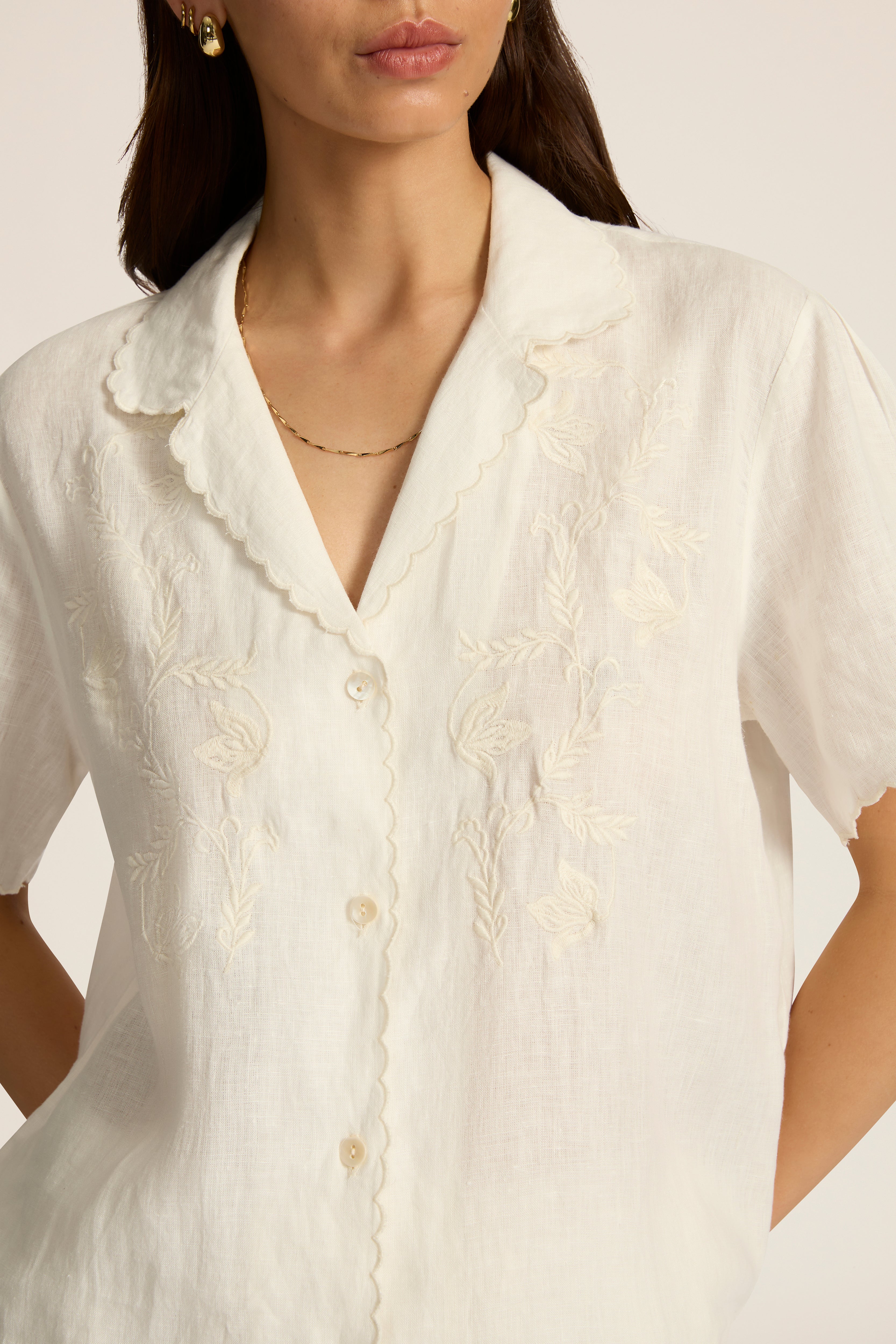 Gabriela Shirt - Verano Jasmin