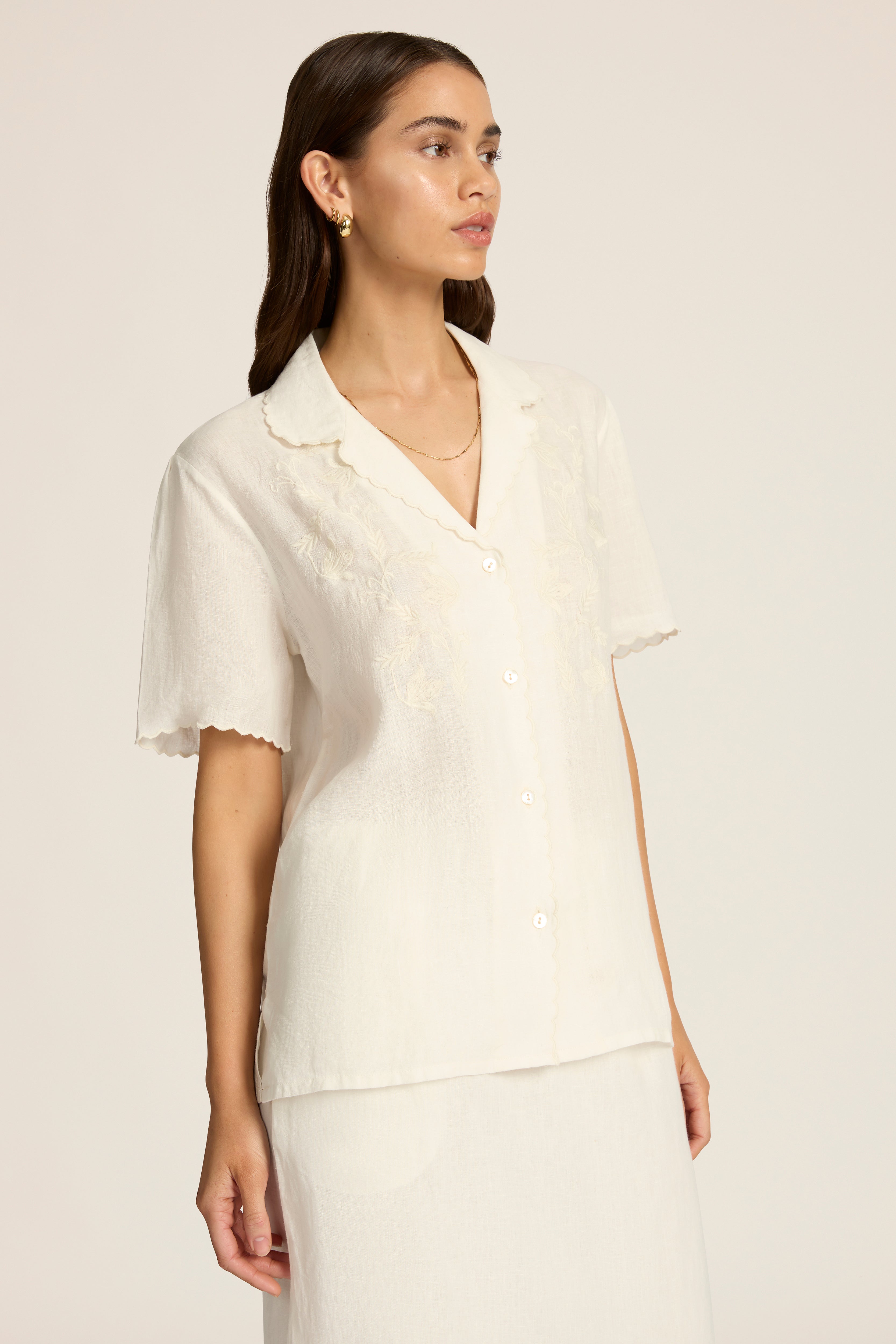 Gabriela Shirt - Verano Jasmin